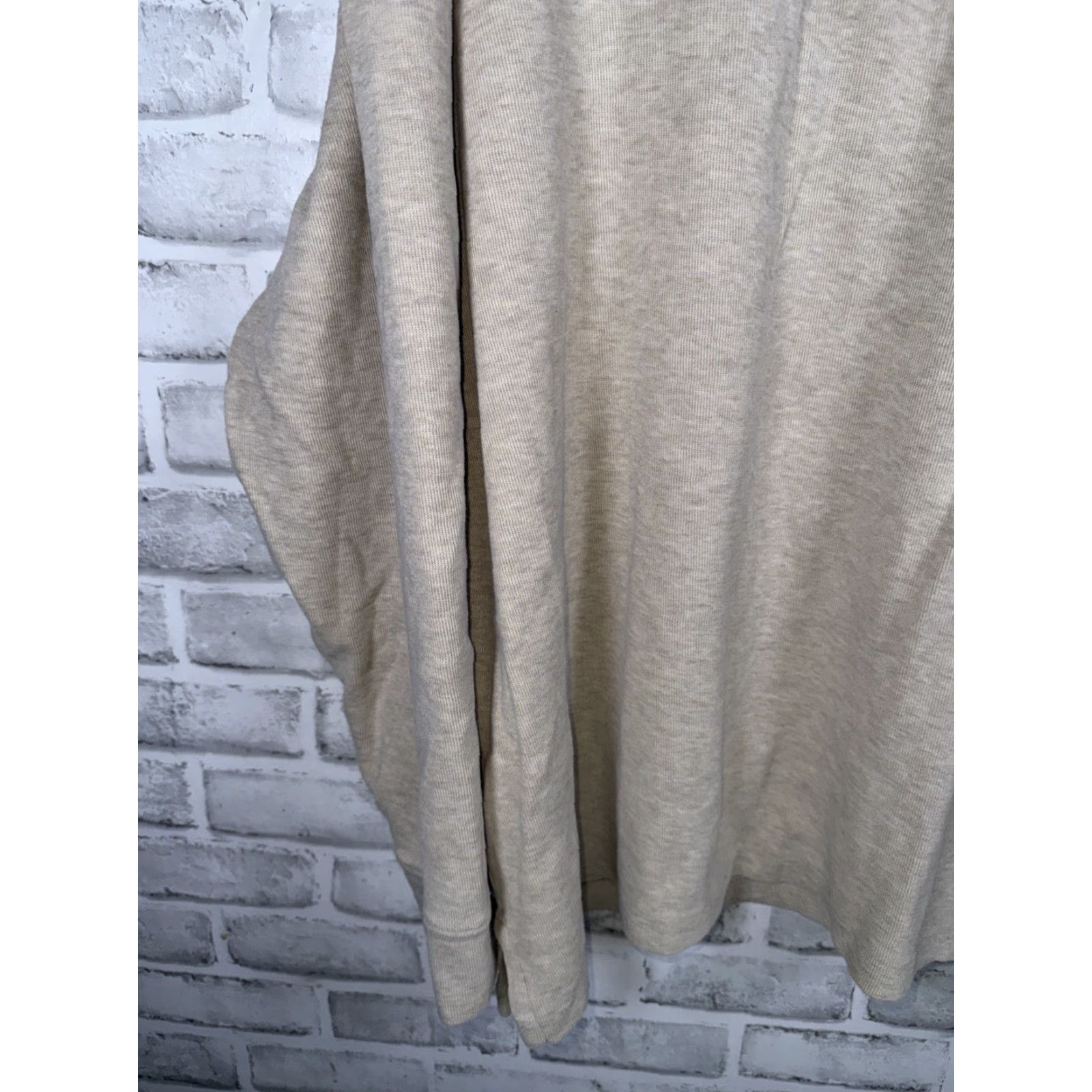 Polo Ralph Lauren Polo Ralph Lauren Sweater Beige Estate Rib Mock Neck Quarter Zip Mens XL Pullover Embroidered Logo Zipper Classic Preppy Country Club Minimalist Size US XL / EU 56 / 4 - 5 Thumbnail