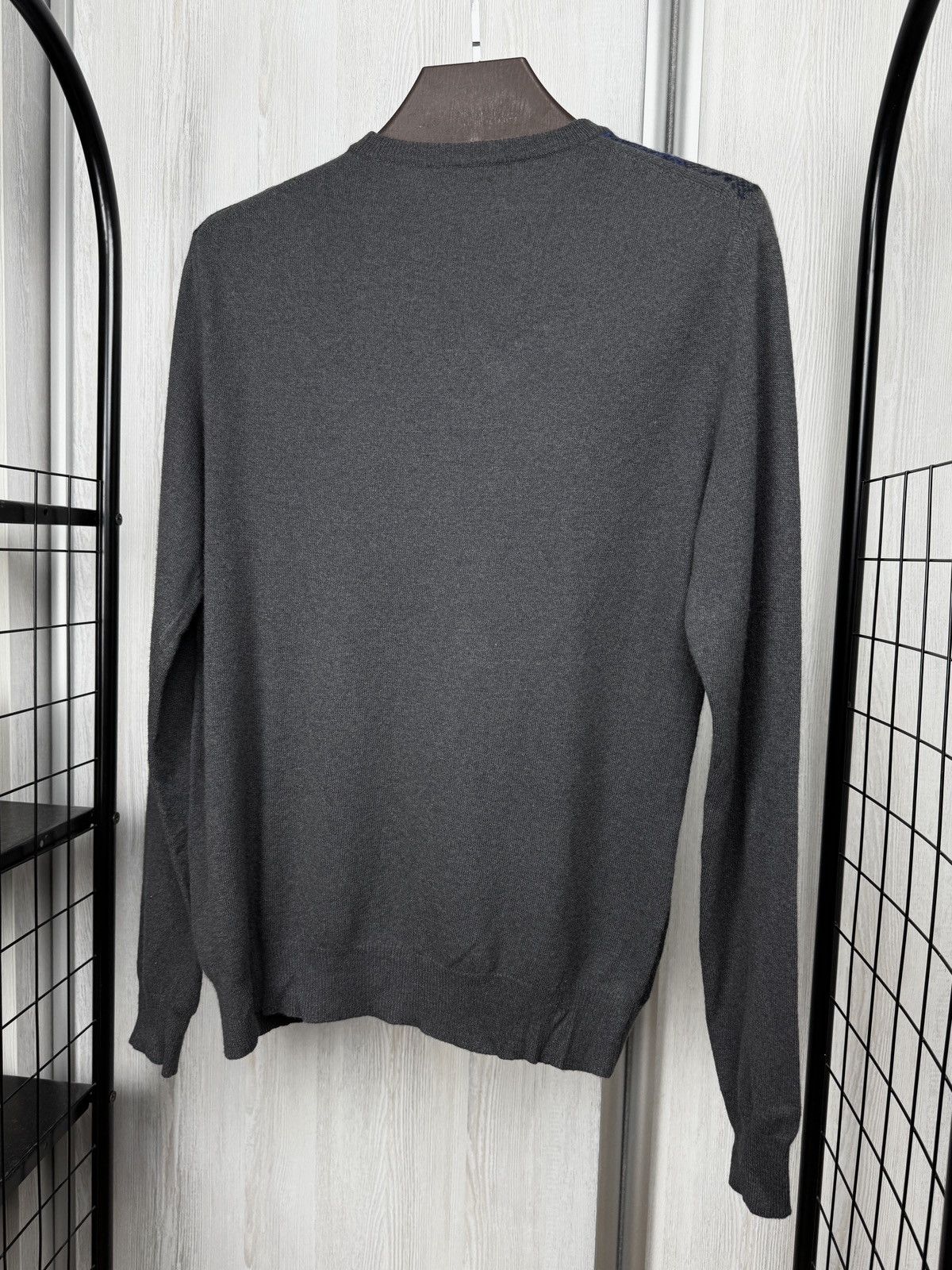 Etro ETRO wool cashmere multicolored ornament knitted sweater Size US M / EU 48-50 / 2 - 7 Thumbnail