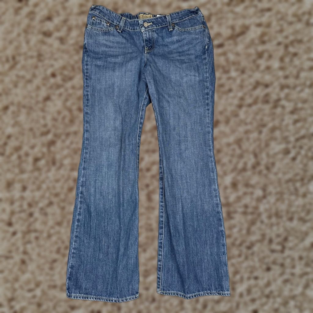 Old Navy Old Navy Maternity Jeans Womens M Blue Bootcut Elastic Waist Denim Medium Wash Size 32" / US 10 / IT 46 - 1 Thumbnail