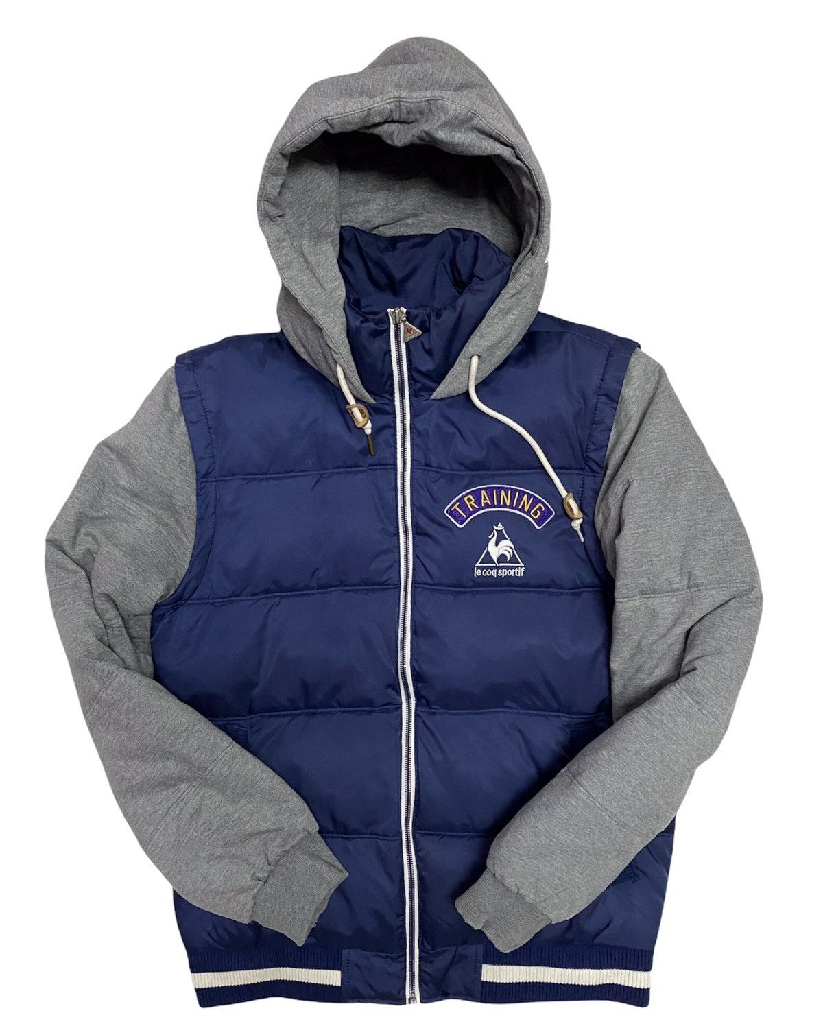 Le Coq Sportif × Vintage STEAL💥VTG Le’coq Sportif Down Puffer Jacket Size US M / EU 48-50 / 2 - 3 Thumbnail