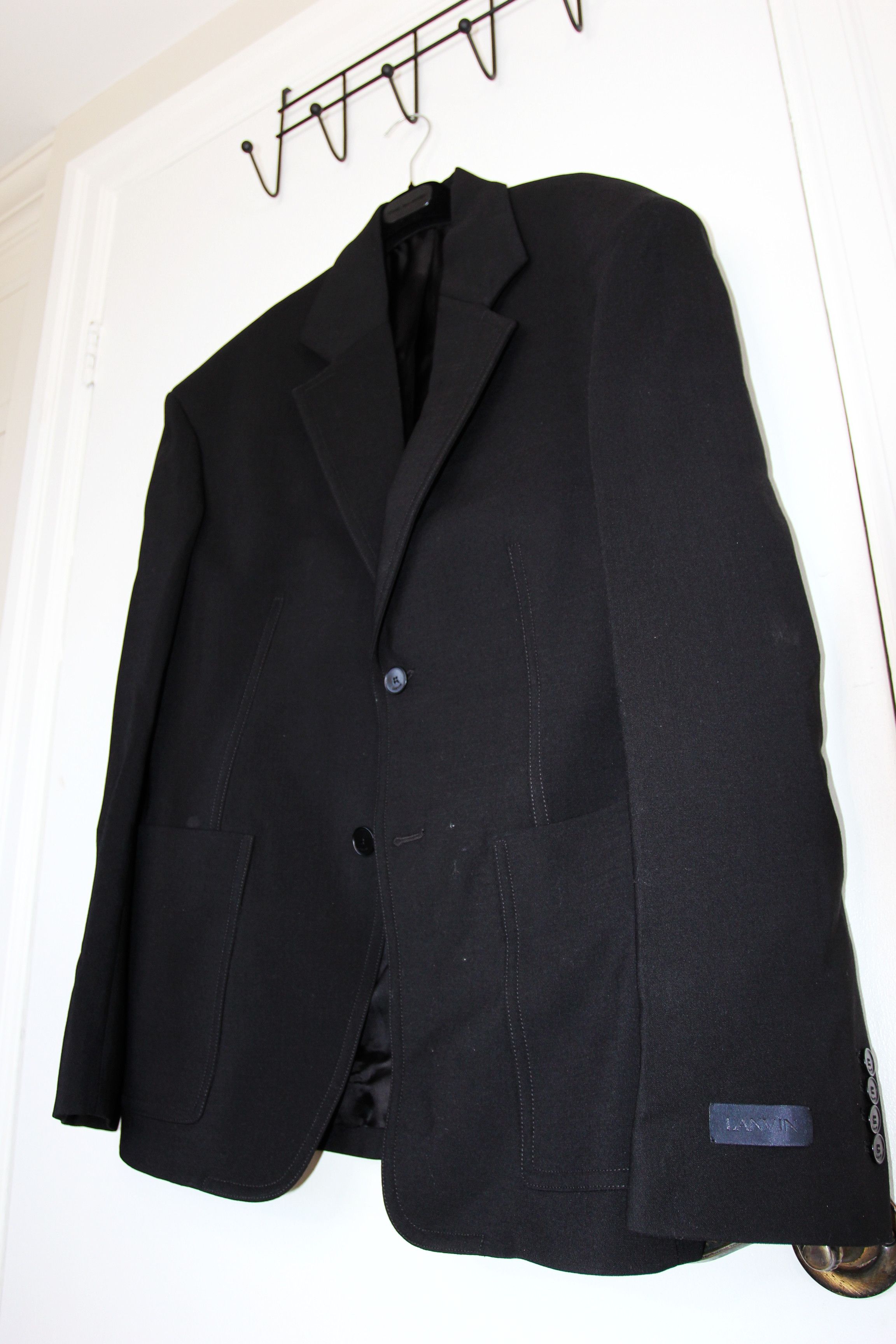 Lanvin BNWT AW23 LANVIN SHOULDER PADS SINGLE BREASTED JACKET 50 Size US M / EU 48-50 / 2 - 5 Thumbnail