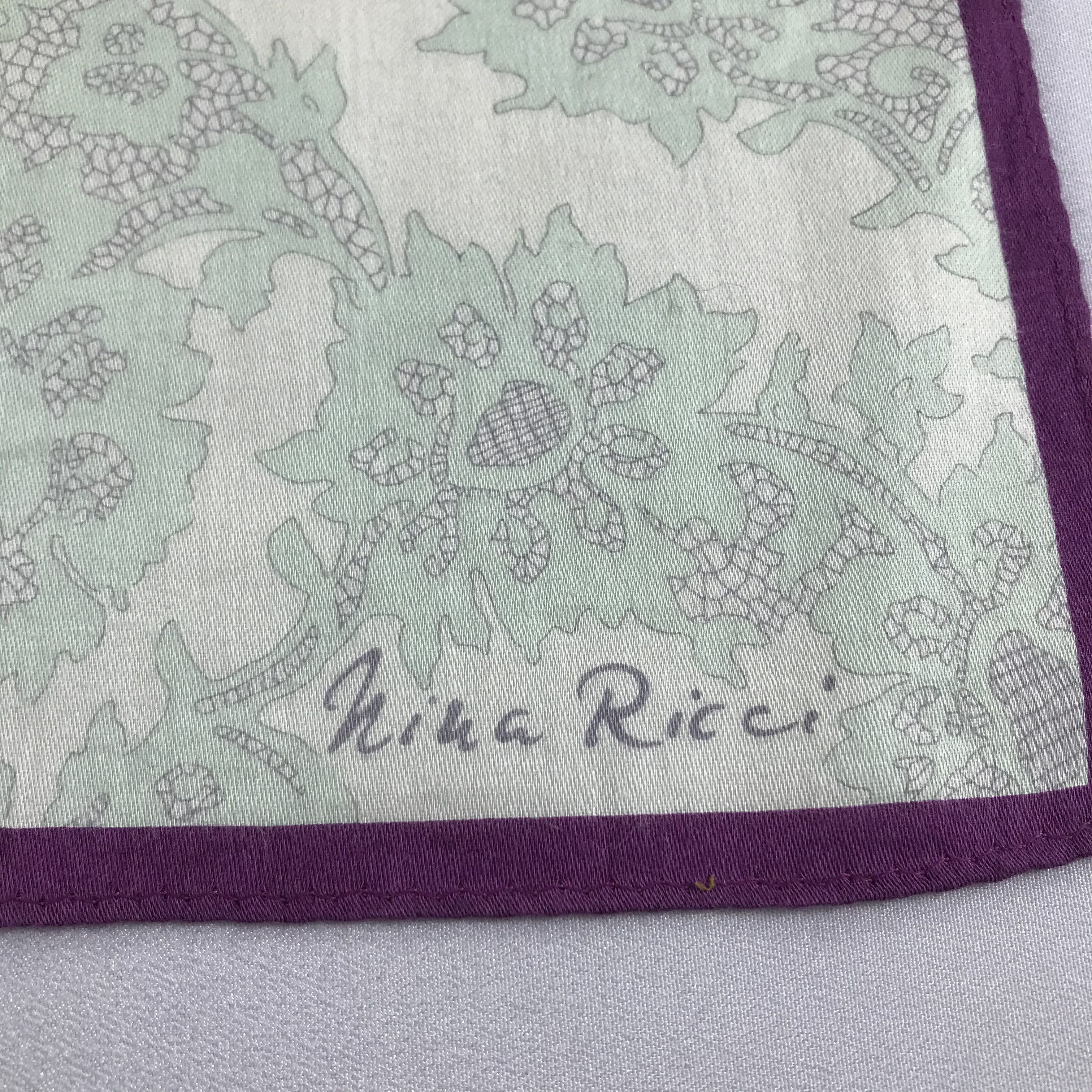 Nina Ricci Nina Ricci Handkerchief Neckerchief Bandana H1025 Size ONE SIZE - 3 Thumbnail