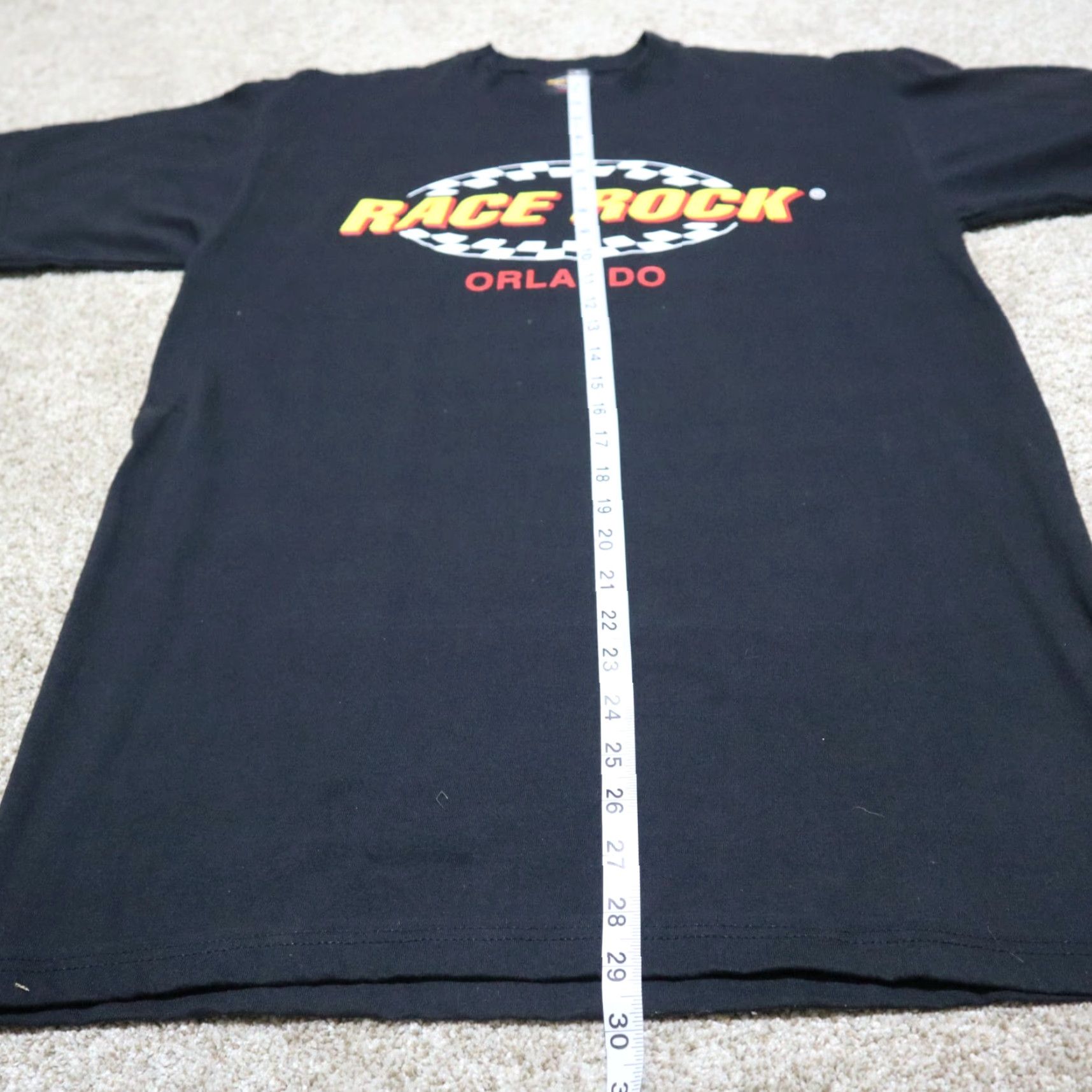Vintage VINTAGE RACE ROCK T-Shirt Men Large Black Short Sleeve Crew Neck Size US L / EU 52-54 / 3 - 7 Thumbnail