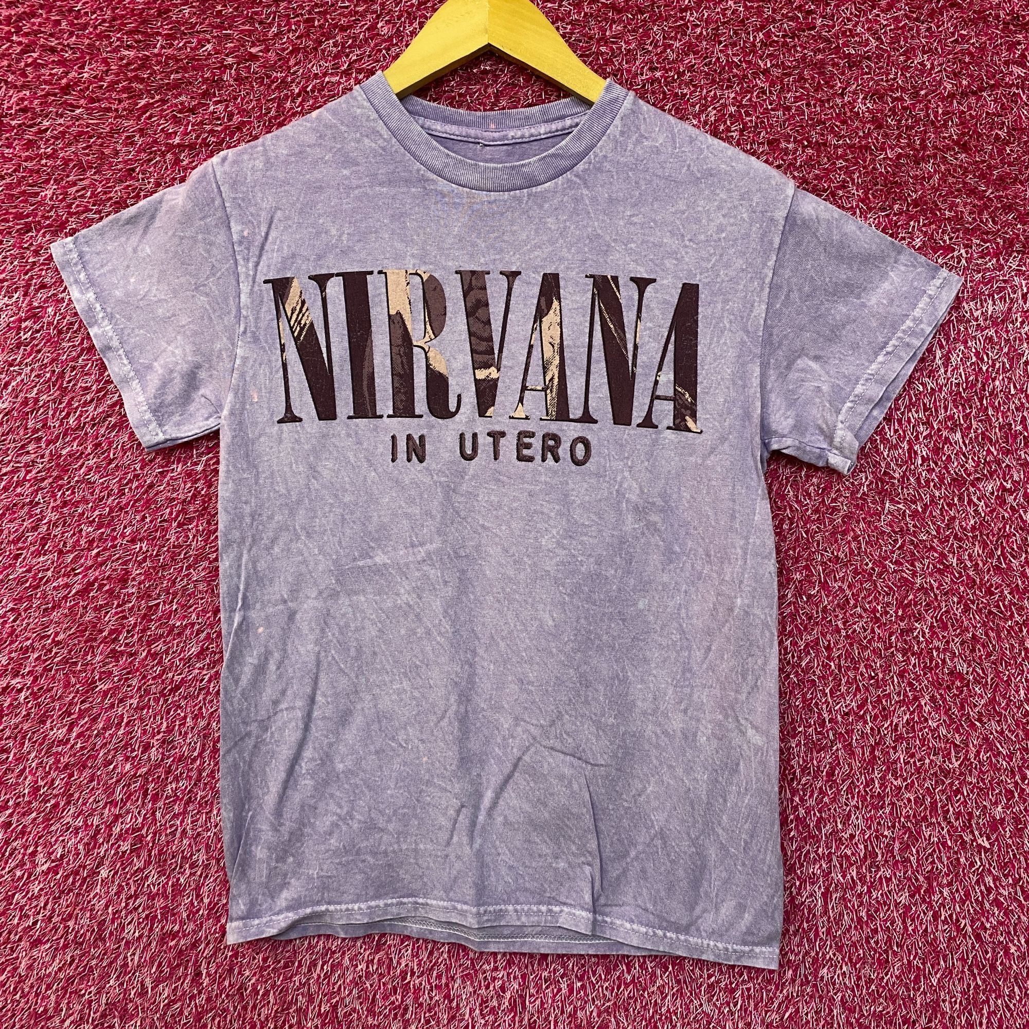 Nirvana Nirvana In Utero Album Art & Track-listing Grunge Band Tee S Size US S / EU 44-46 / 1 - 3 Thumbnail