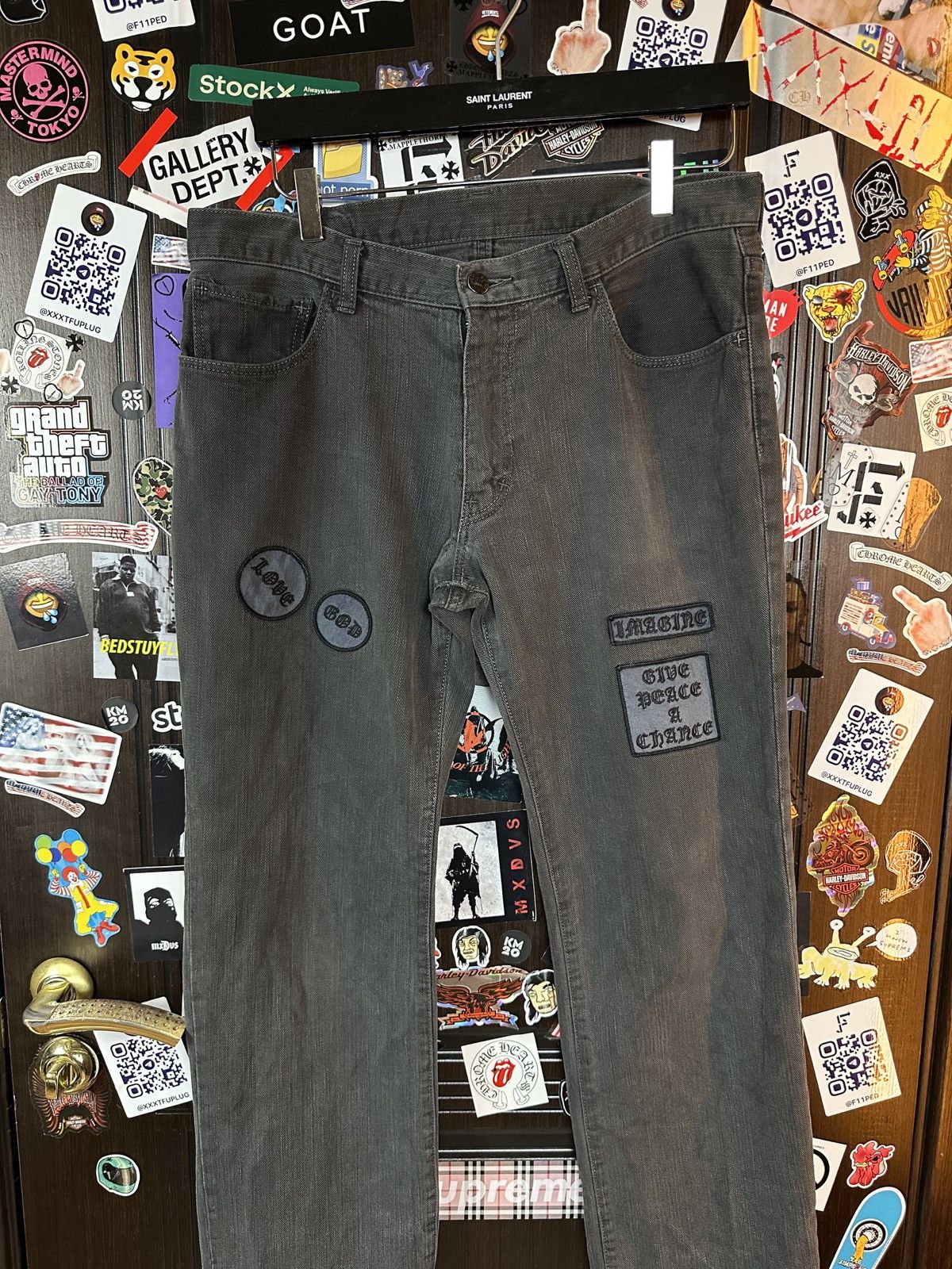 Number (N)ine Number (N)ine Patch Denim Size US 32 / EU 48 - 4 Thumbnail