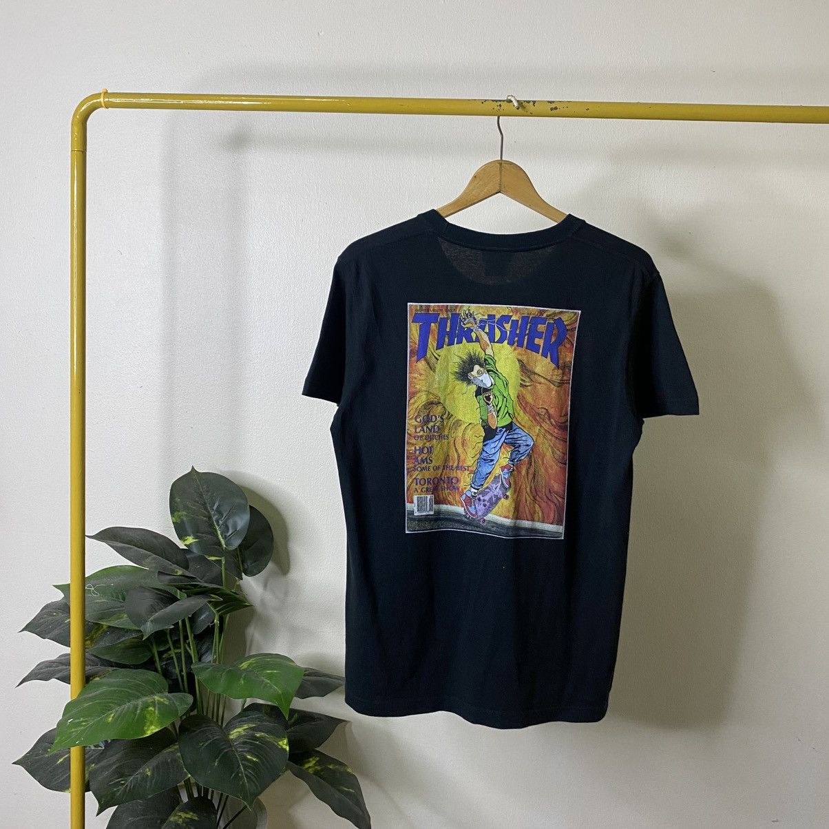 Thrasher Vintage Y2K Thrasher Pushead Skater Tee Size US M / EU 48-50 / 2 - 1 Thumbnail