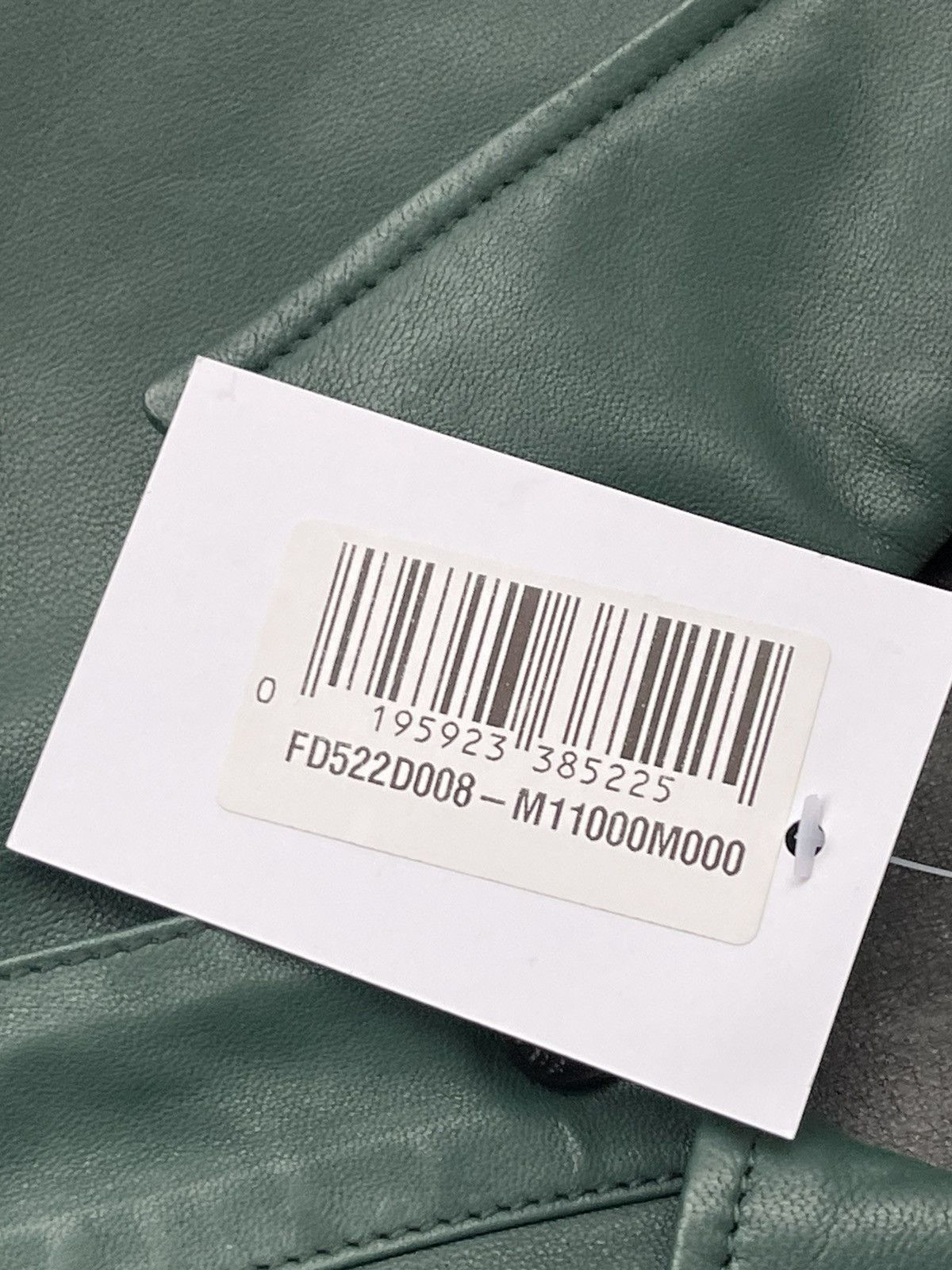 Frame !DS! SS23 Frame Dark Green Leather Shirt Jacket Size US M / EU 48-50 / 2 - 24 Thumbnail