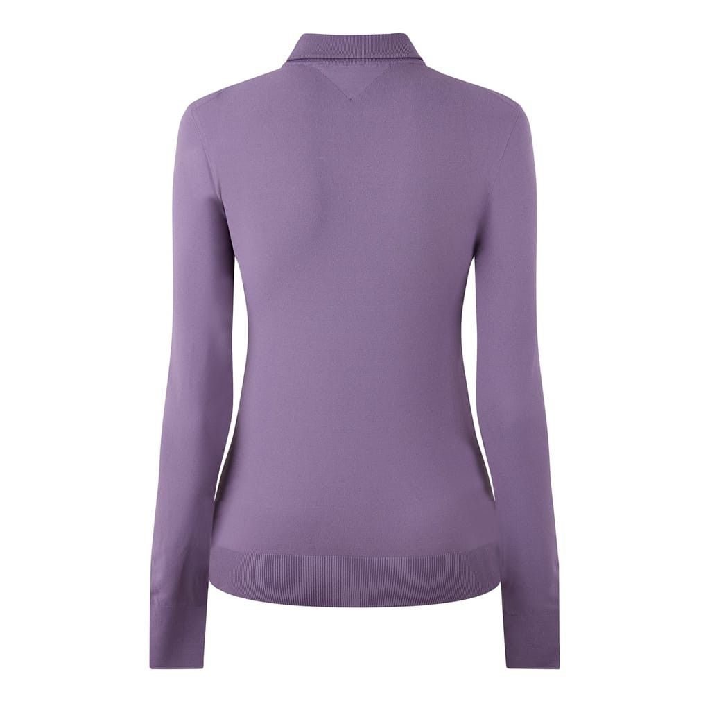 Bottega Veneta Bottega Veneta Mock Neck Long Sleeve Sweater in Purple Size M / US 6-8 / IT 42-44 - 3 Thumbnail