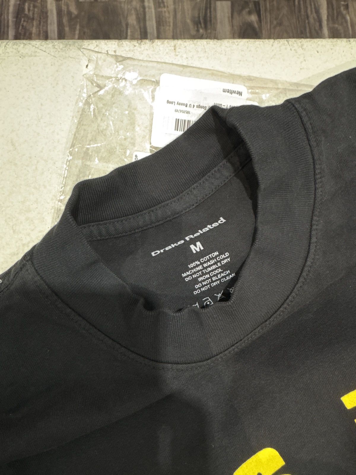 Drake Drake $$$4U Album Bunny Long Sleeve Shirt Black Size US M / EU 48-50 / 2 - 6 Thumbnail
