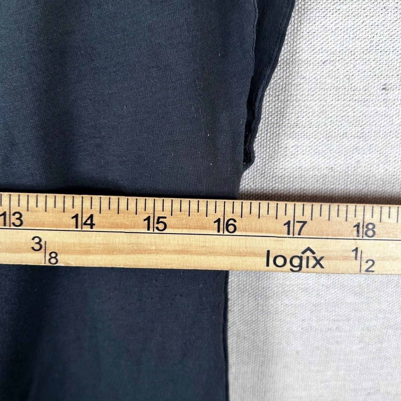Eileen Fisher Eileen Fisher Black Rayon Lycra Cowl Neck Cap Sleeve Top XS Made in USA Blouse Womens Casual Workwear Knit Shirt Size XS / US 0-2 / IT 36-38 - 5 Thumbnail