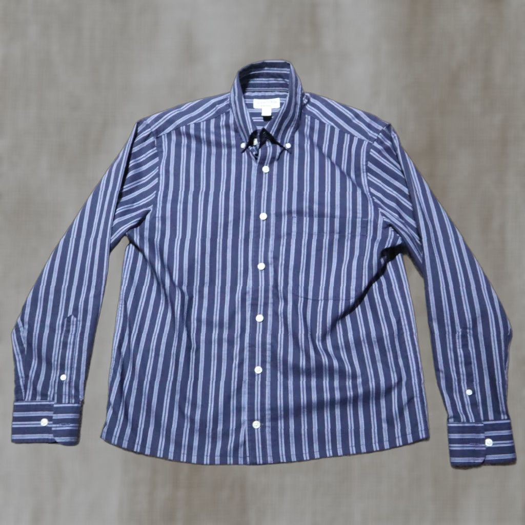 Vintage St. John's Bay Shirt Button-Down Long Sleeve Blue Size S Men’s Regular Cotton Blend Plaid Shirt Shirt Vintage No N/A Size US S / EU 44-46 / 1 - 1 Thumbnail