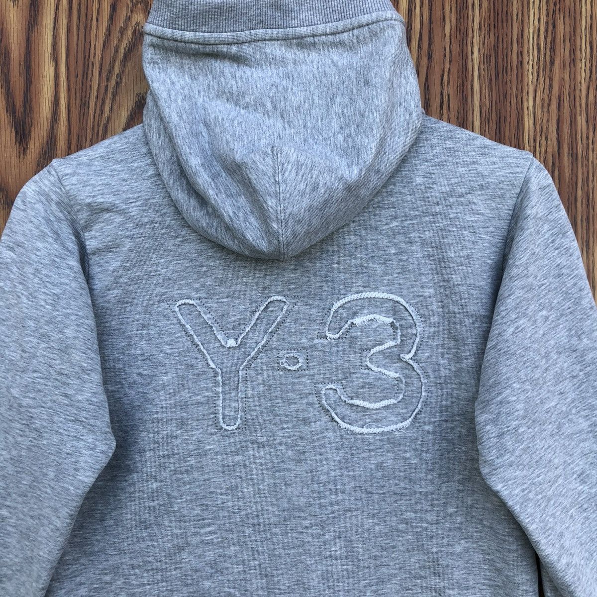 Yohji Yamamoto Vintage Y-3 Adidas Yohji Yamamoto Hoodie Zipper Sweatshirt Size S / US 4 / IT 40 - 2 Thumbnail