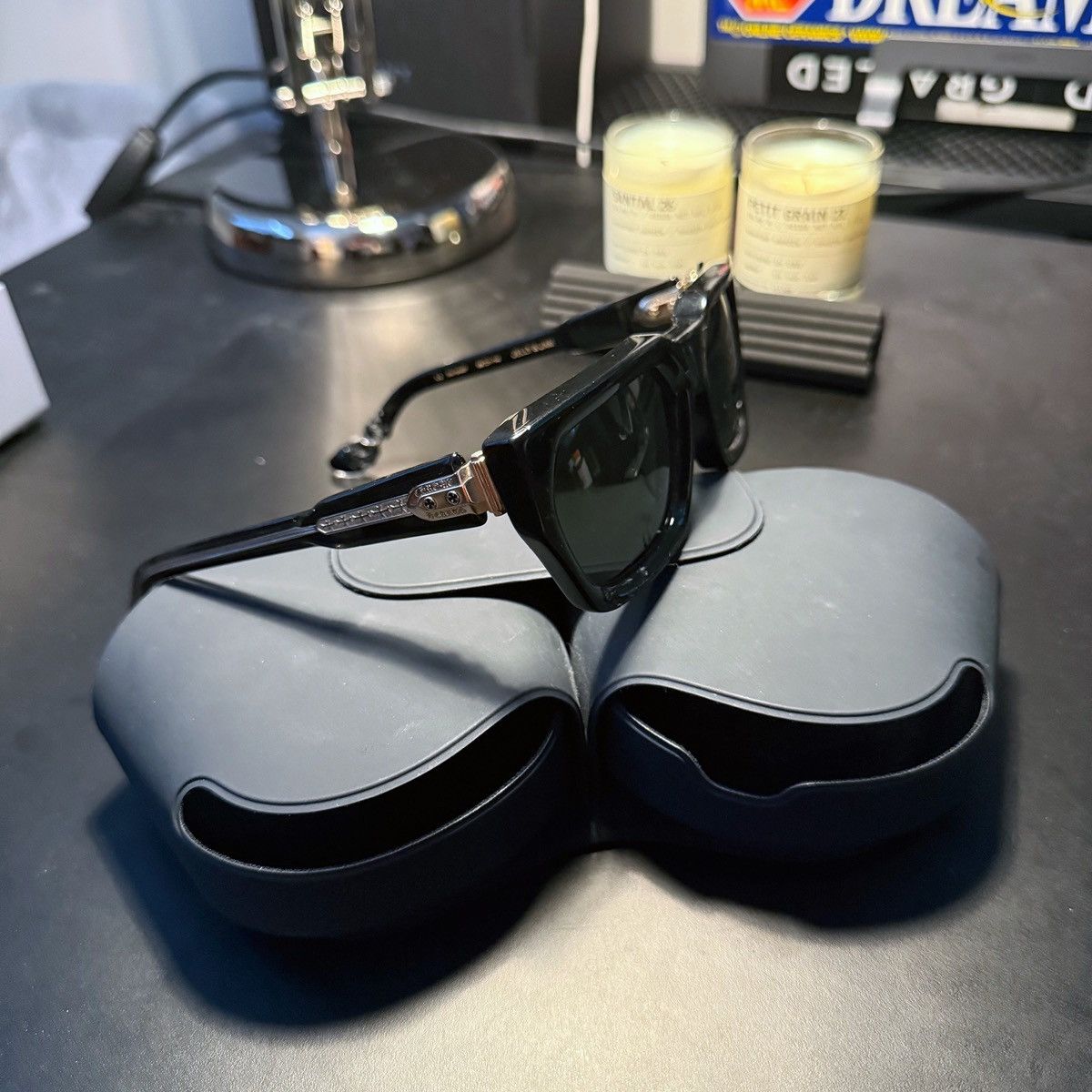 Chrome Hearts Chrome Hearts Jelly & Jam Gold Sunglasses Size ONE SIZE - 19 Thumbnail