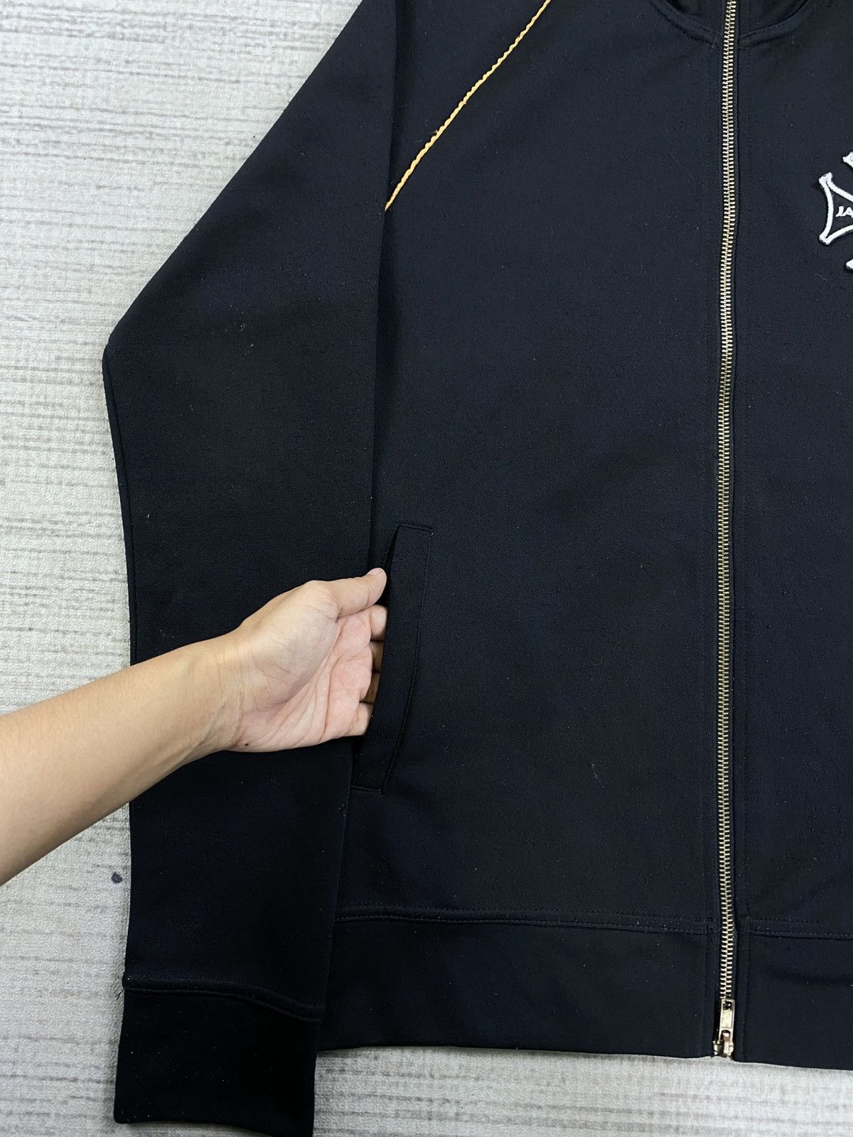 If Six Was Nine × JACKROSE × Japanese Brand Vintage JACKROSE Back Hit Printed Zipper Jacket Size US S / EU 44-46 / 1 - 6 Thumbnail
