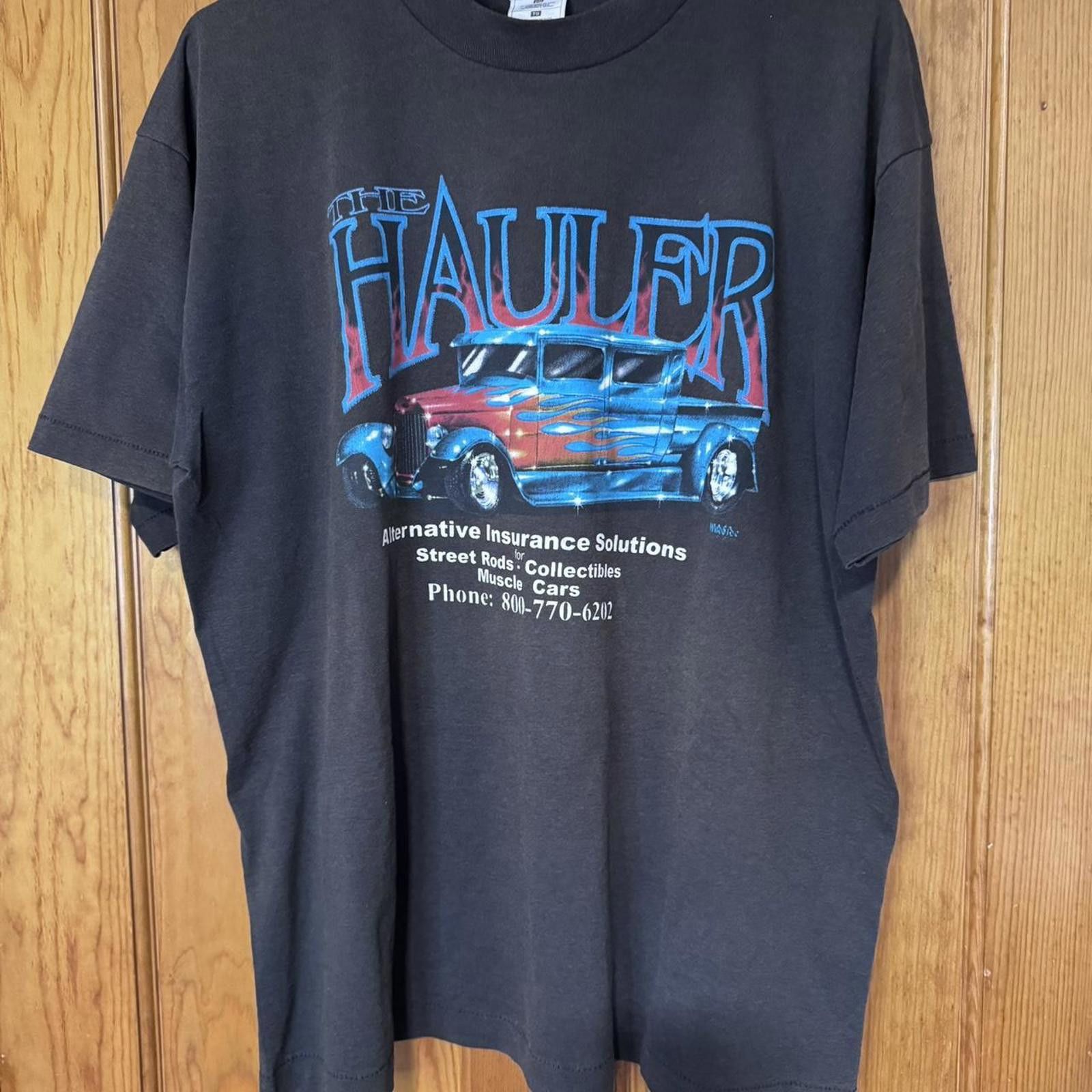 Fruit Of The Loom Fruit of the Loom Men's Black and Grey Tshirt Size US XL / EU 56 / 4 - 1 Thumbnail