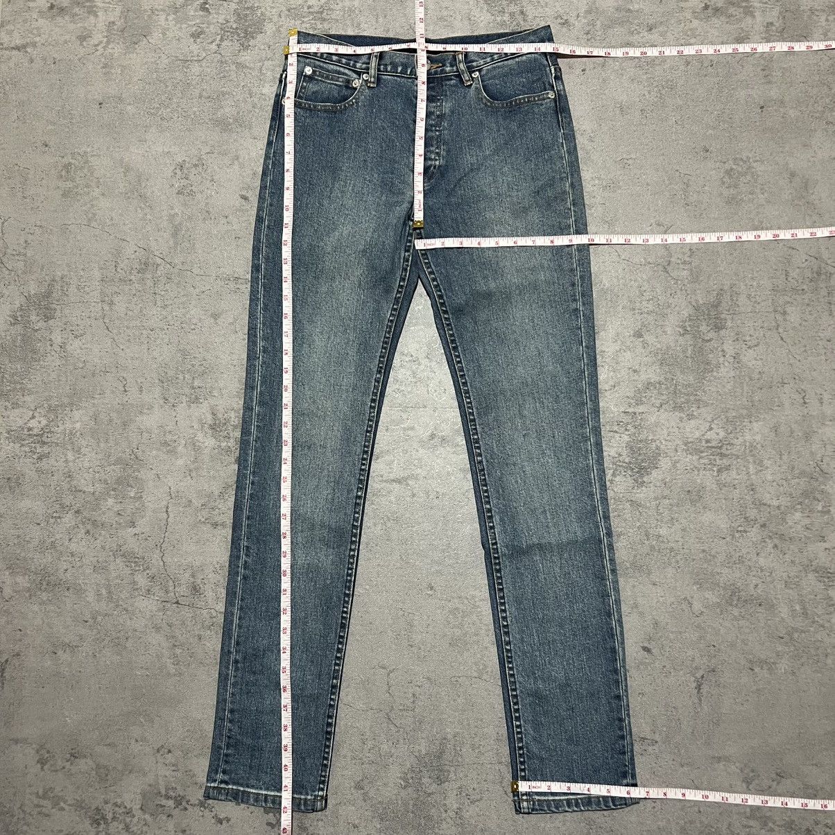 A.P.C. A.P.C. Petit New Standard Mid Rise Taper Leg Denim Jeans Size US 30 / EU 46 - 8 Thumbnail