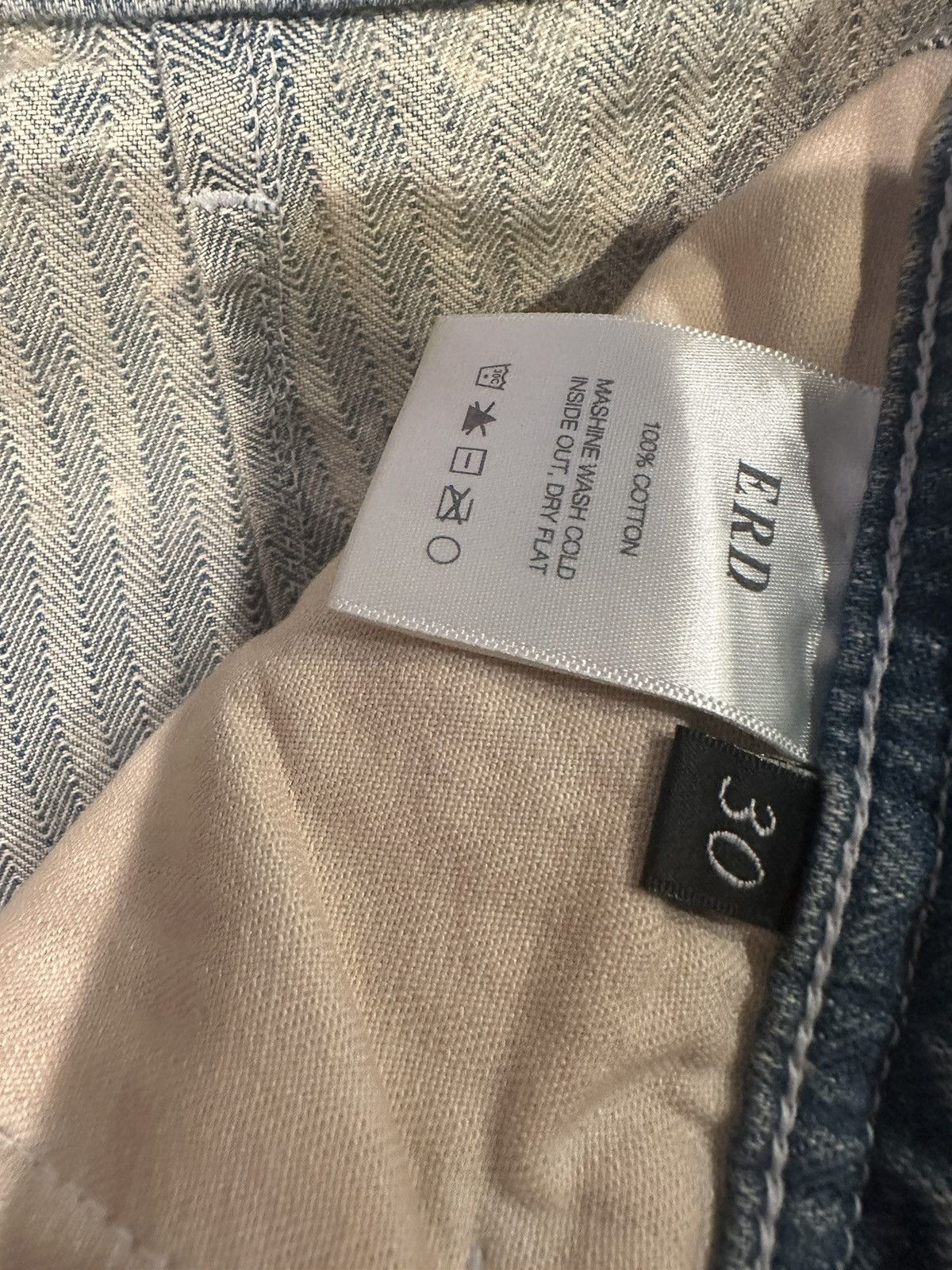 Enfants Riches Deprimes Enfants Riches Deprimes Blood Splatter Faded Indigo Pants Size US 30 / EU 46 - 7 Thumbnail