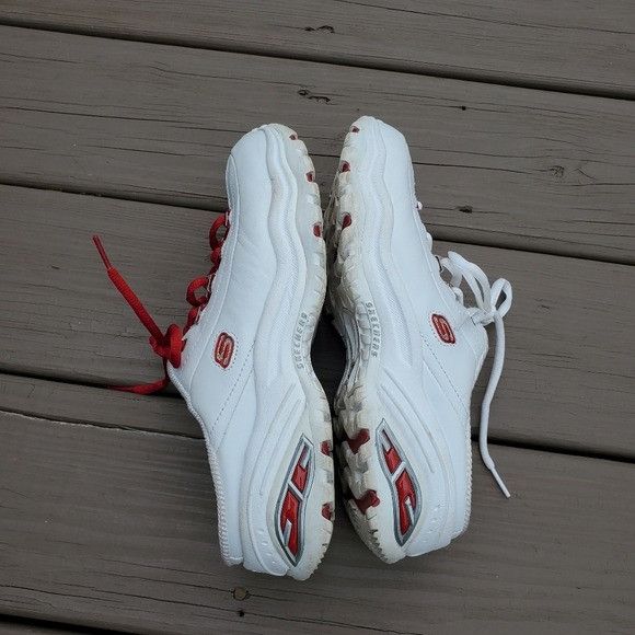 SKECHERS × Vintage Vintage 90s y2k Skechers Bratz White Leather Sneaker Mules Size US 9.5 / IT 39.5 - 2 Thumbnail