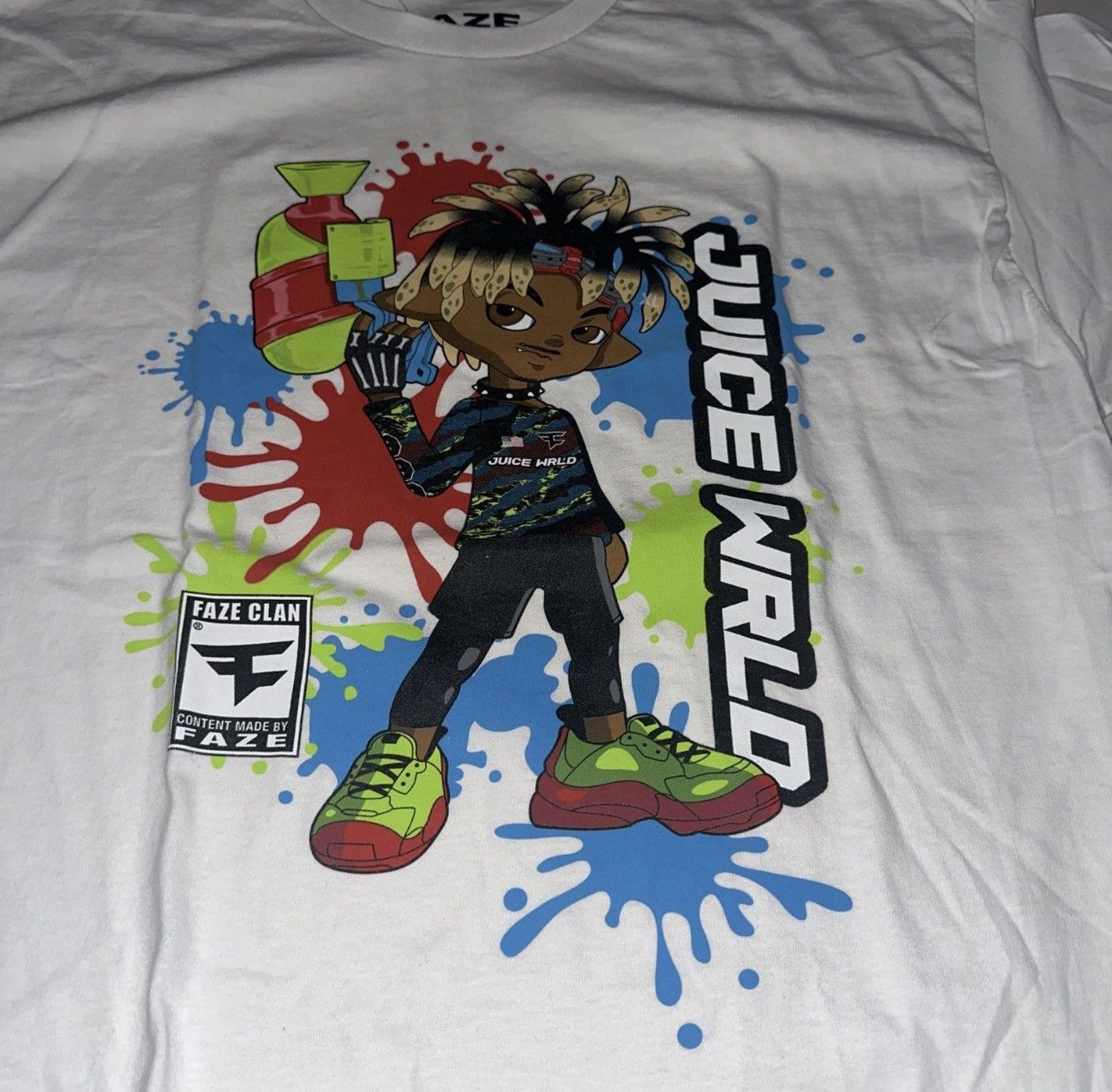 FaZe Juice Wrld x Faze Clan “Ready Player One" T-shirt Mens xl Size US XL / EU 56 / 4 - 2 Thumbnail