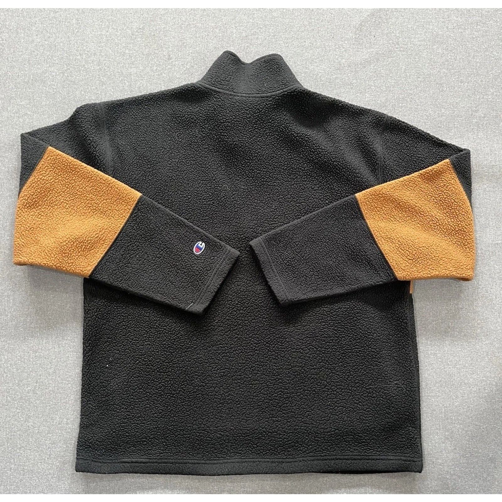 Champion Champion Sherpa 1/4 Zip Hoodie&Pants Set Men’s Black Sz L Size US L / EU 52-54 / 3 - 2 Thumbnail