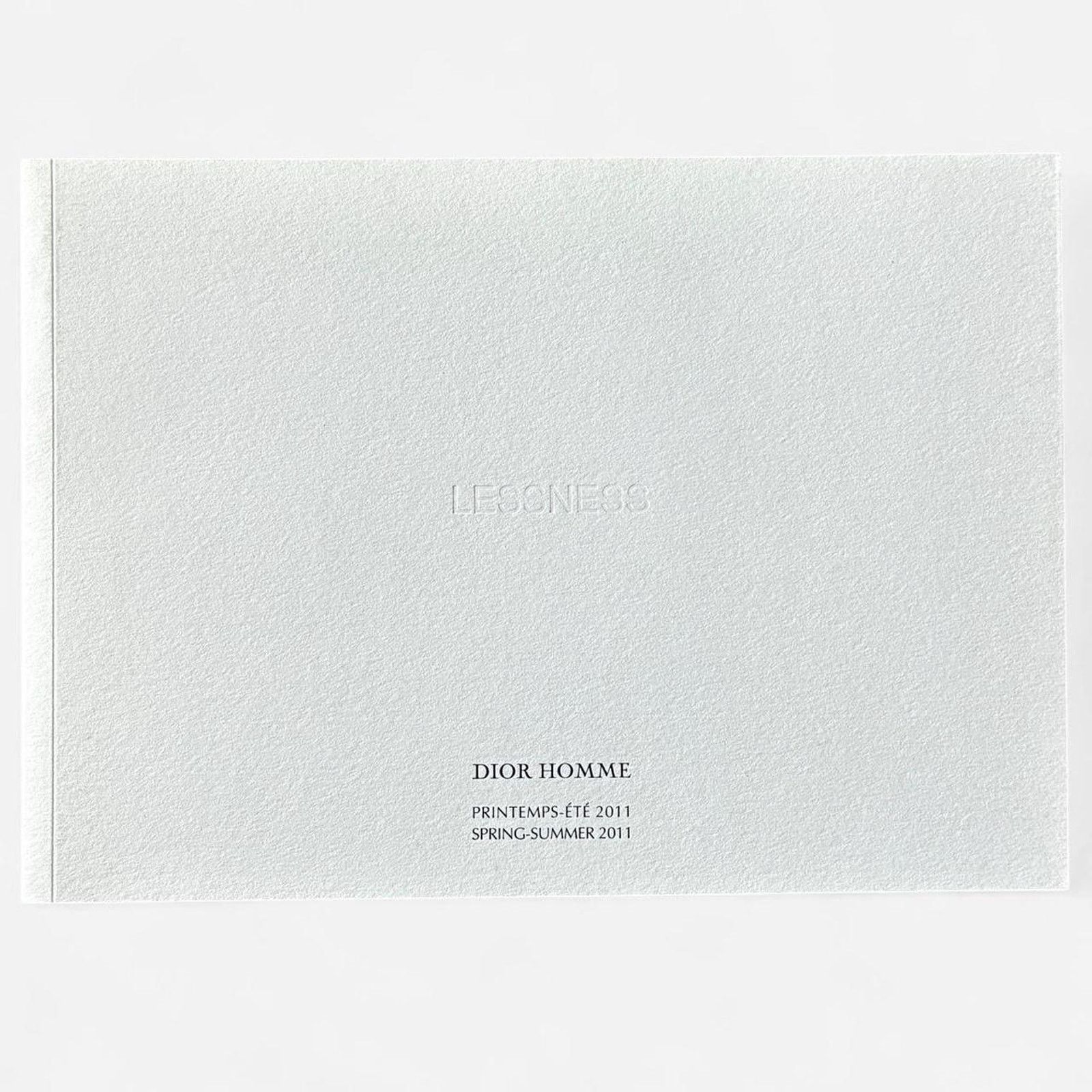 Dior × Hedi Slimane × Kris Van Assche DIOR HOMME autumn winter 2010-2011 look book catalog Size ONE SIZE - 1 Thumbnail