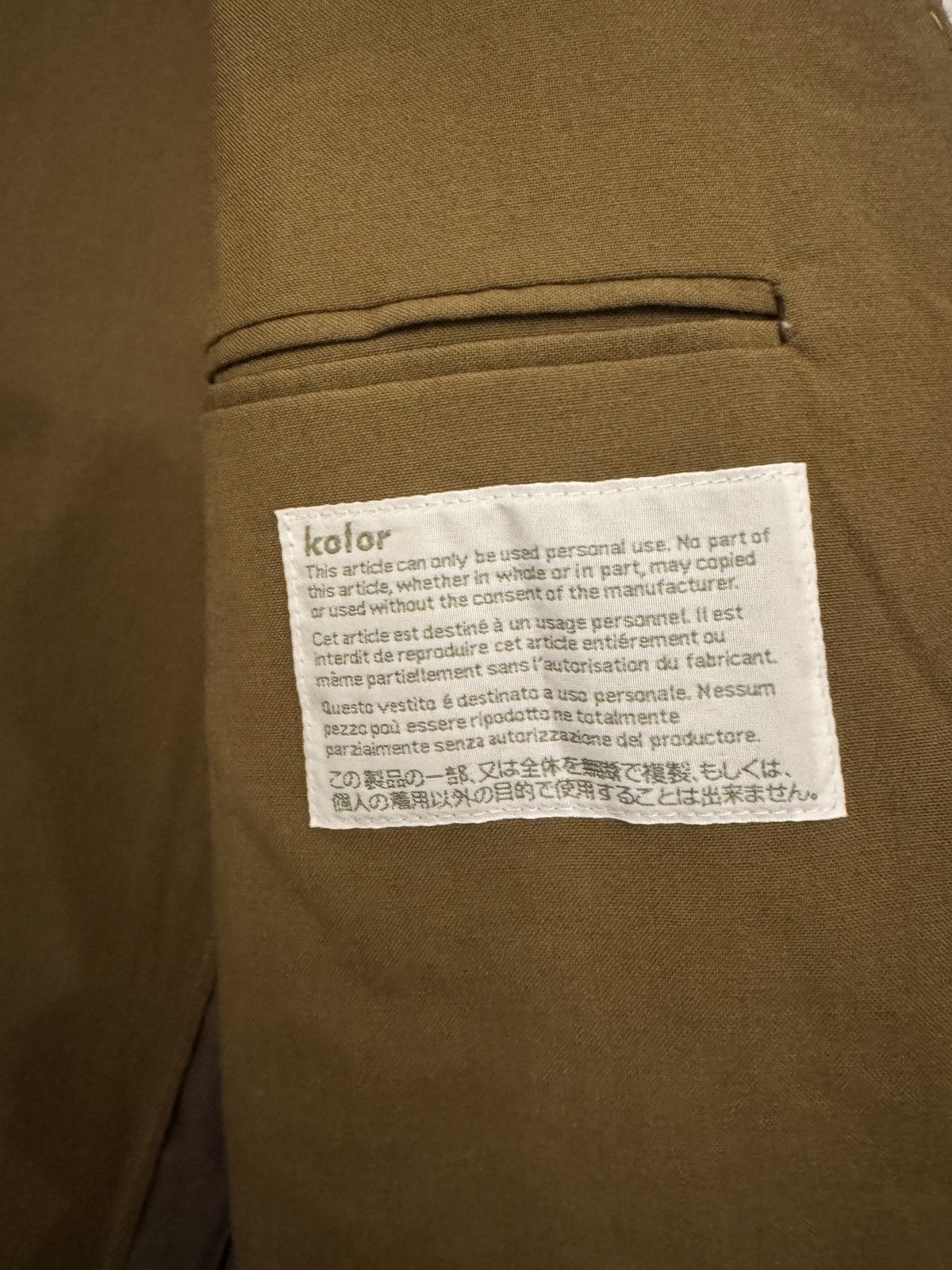 Kolor Kolor men contrast runway blazer wool jacket Size US M / EU 48-50 / 2 - 6 Thumbnail