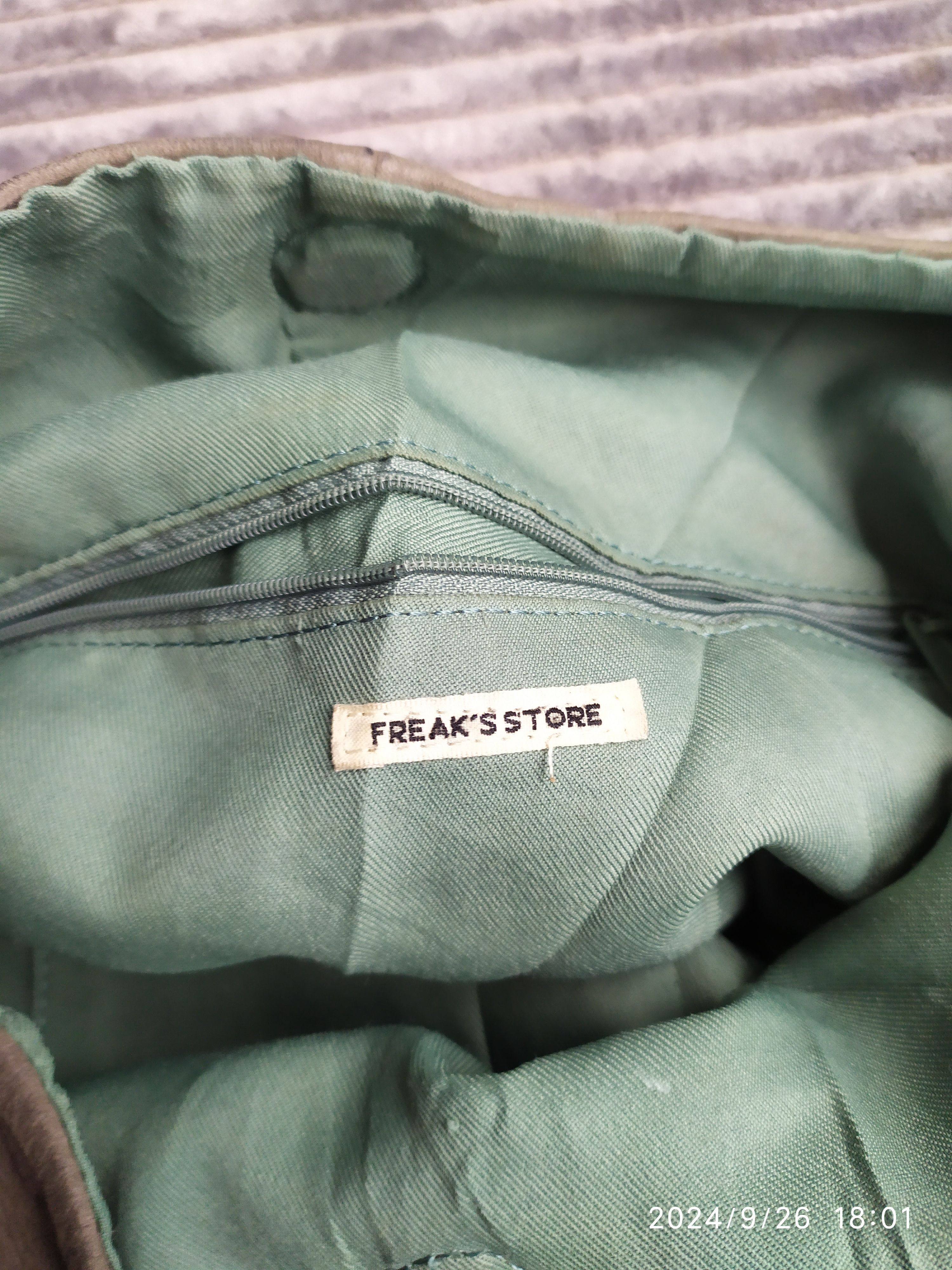 If Six Was Nine × Japanese Brand × Le Grande Bleu (L.G.B.) JAPAN BRAND FREAKS STORE CROSS BODY LEATHER Size ONE SIZE - 8 Thumbnail