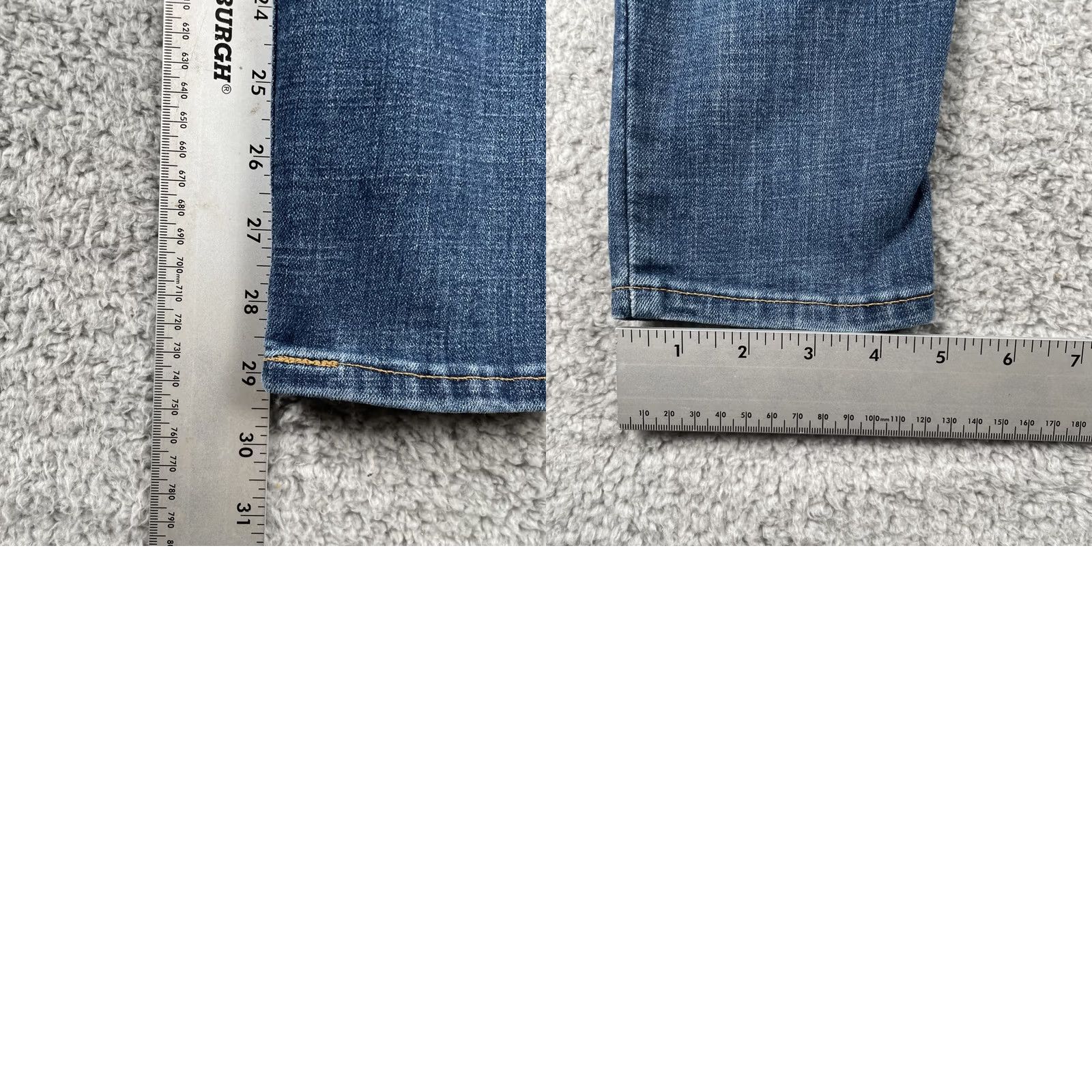 Levi's Levi’s Women’s 28 Skinny Jeans High Rise Dark Blue Denim Stretch Fabric 90s Casual Size 28" / US 6 / IT 42 - 10 Thumbnail