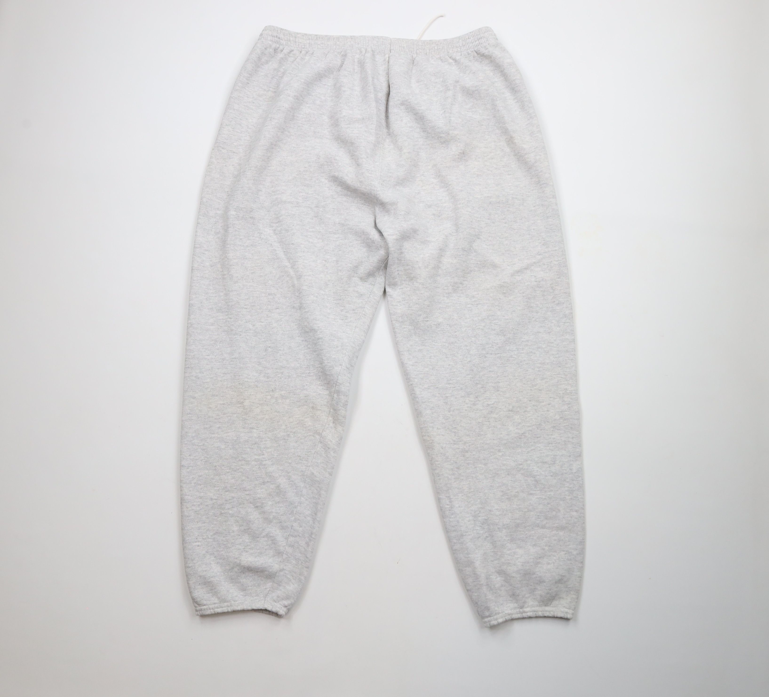 Vintage Vintage 90s Streetwear Cuffed Sweatpants Joggers Gray USA Size US 40 / EU 56 - 10 Thumbnail