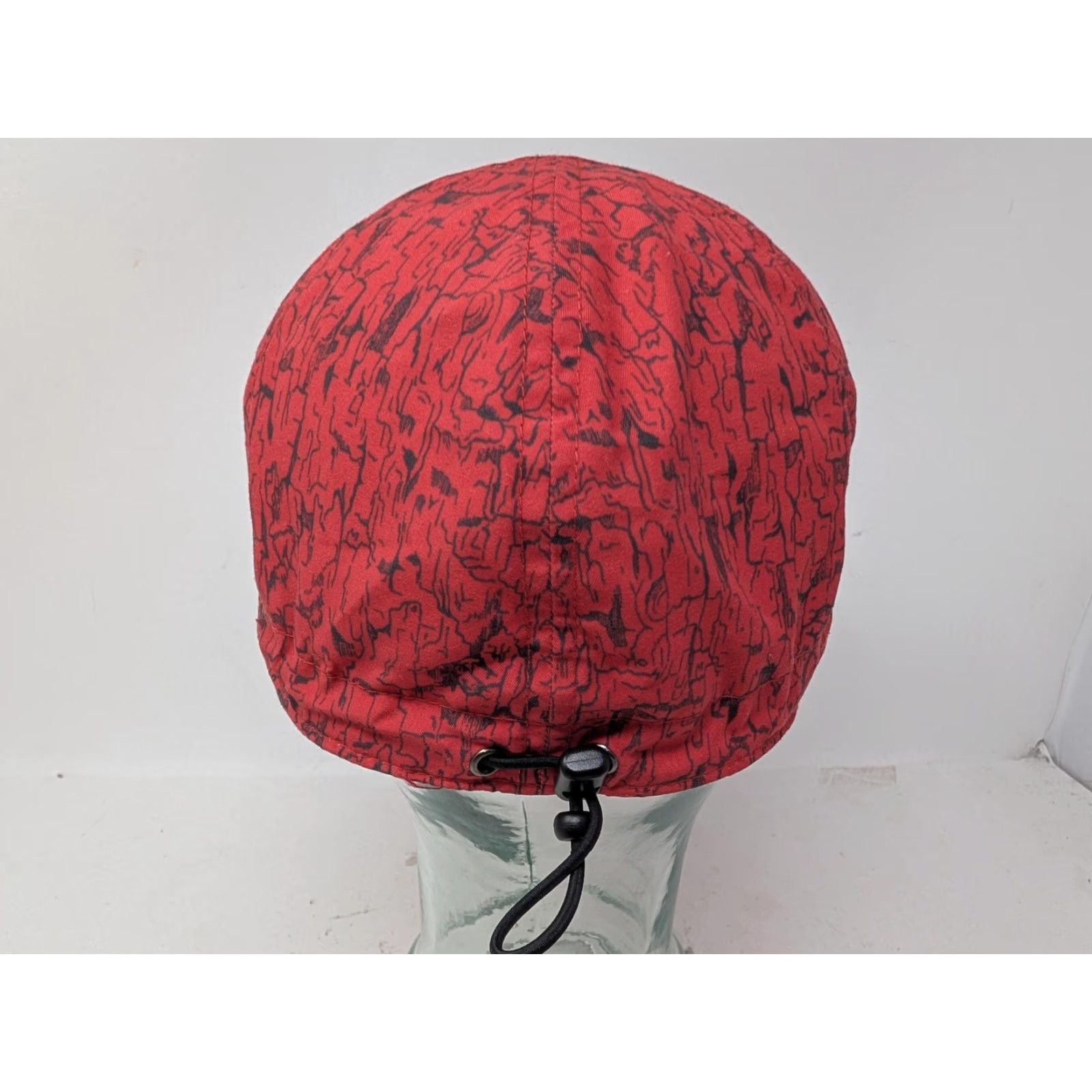 Mountain Hardwear VINTAGE Mountain Hardwear Hat 5 Panel Strap Back Mens One Size Red Geometric Adjustable Size ONE SIZE - 3 Thumbnail