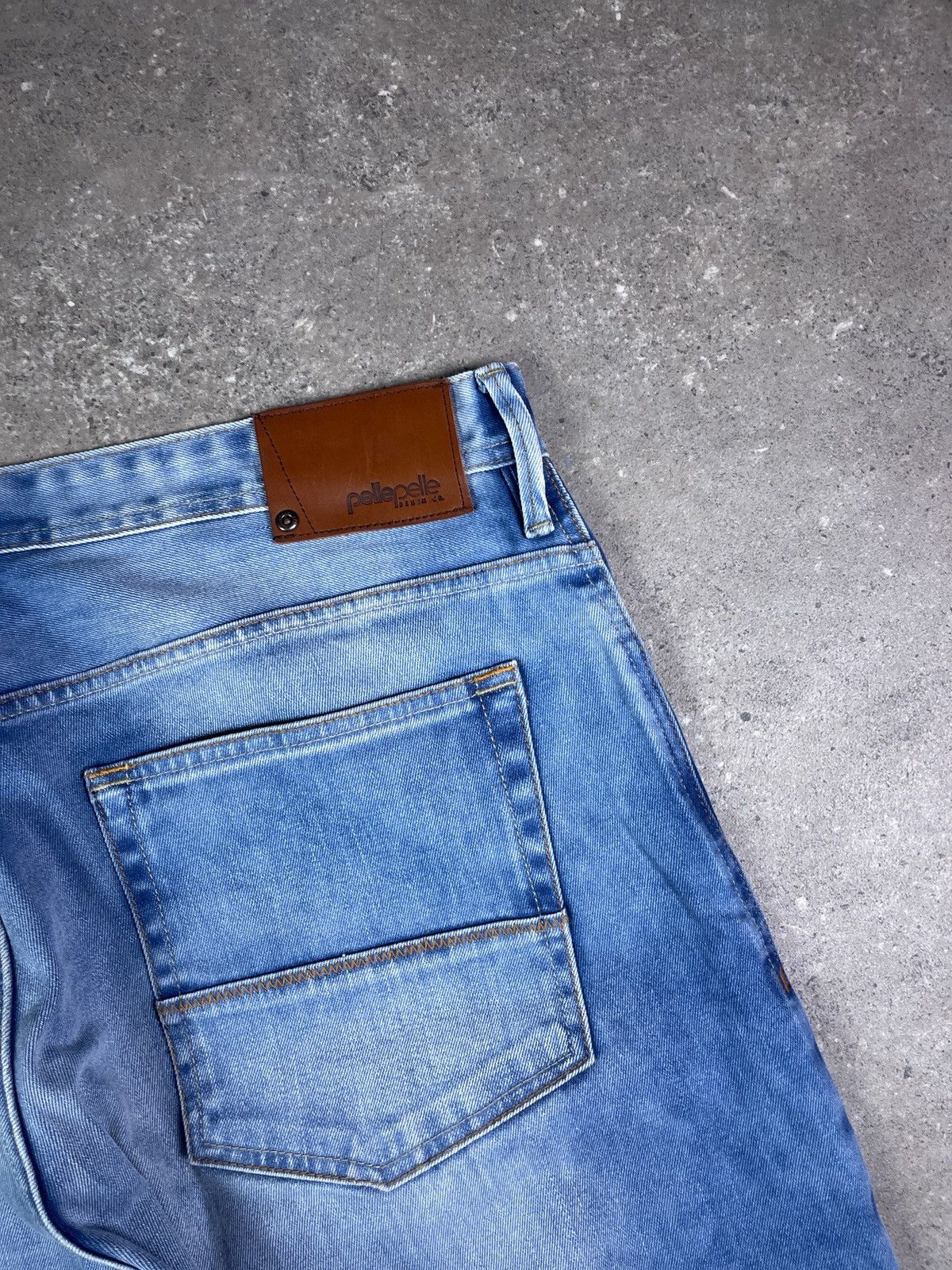 Pelle Pelle × Vintage Vintage Y2K Pelle Pelle Baggy Denim Pants Size US 40 / EU 56 - 4 Thumbnail