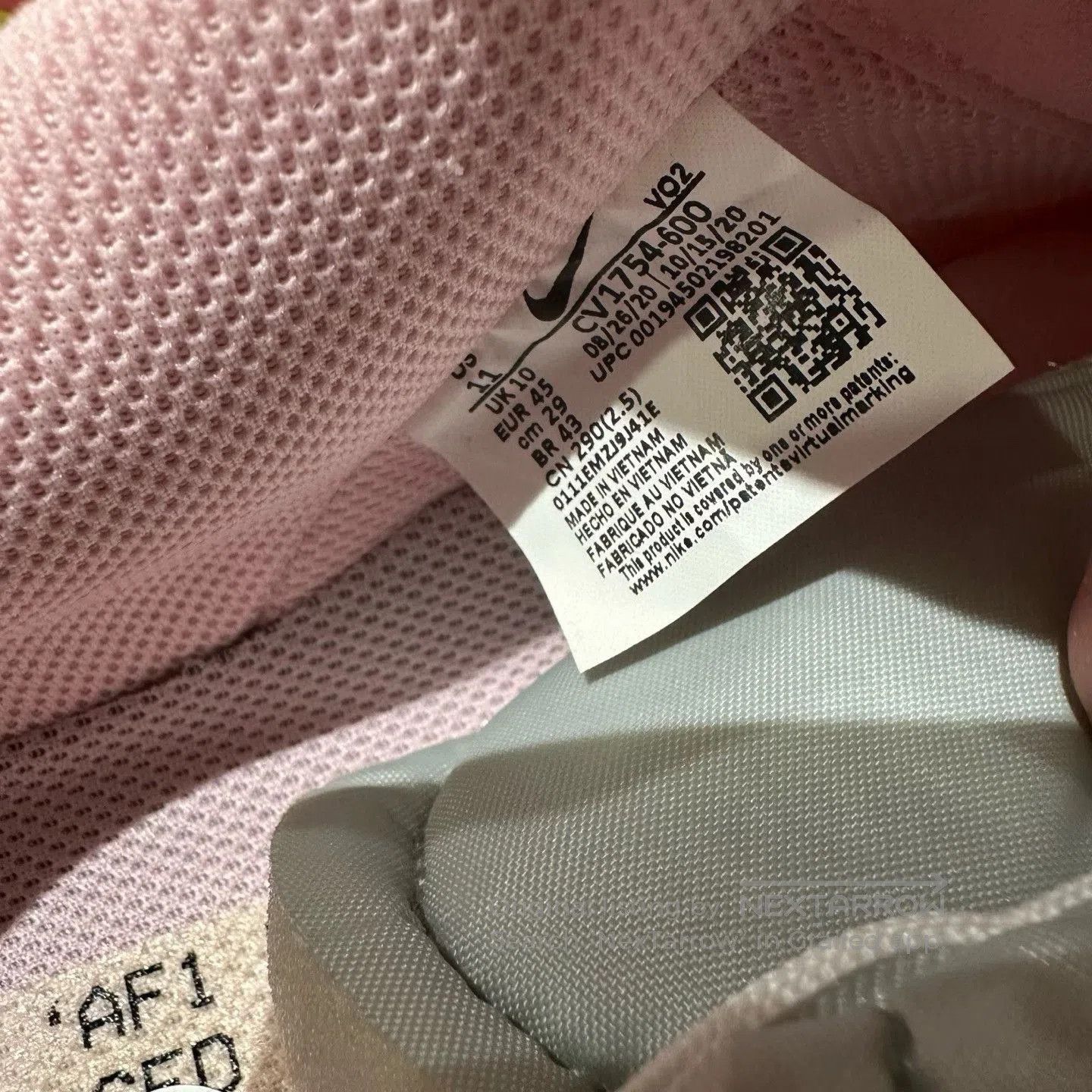 Other Nike Air Force 1 Racer Pink. Size US 11 / EU 44 - 5 Thumbnail