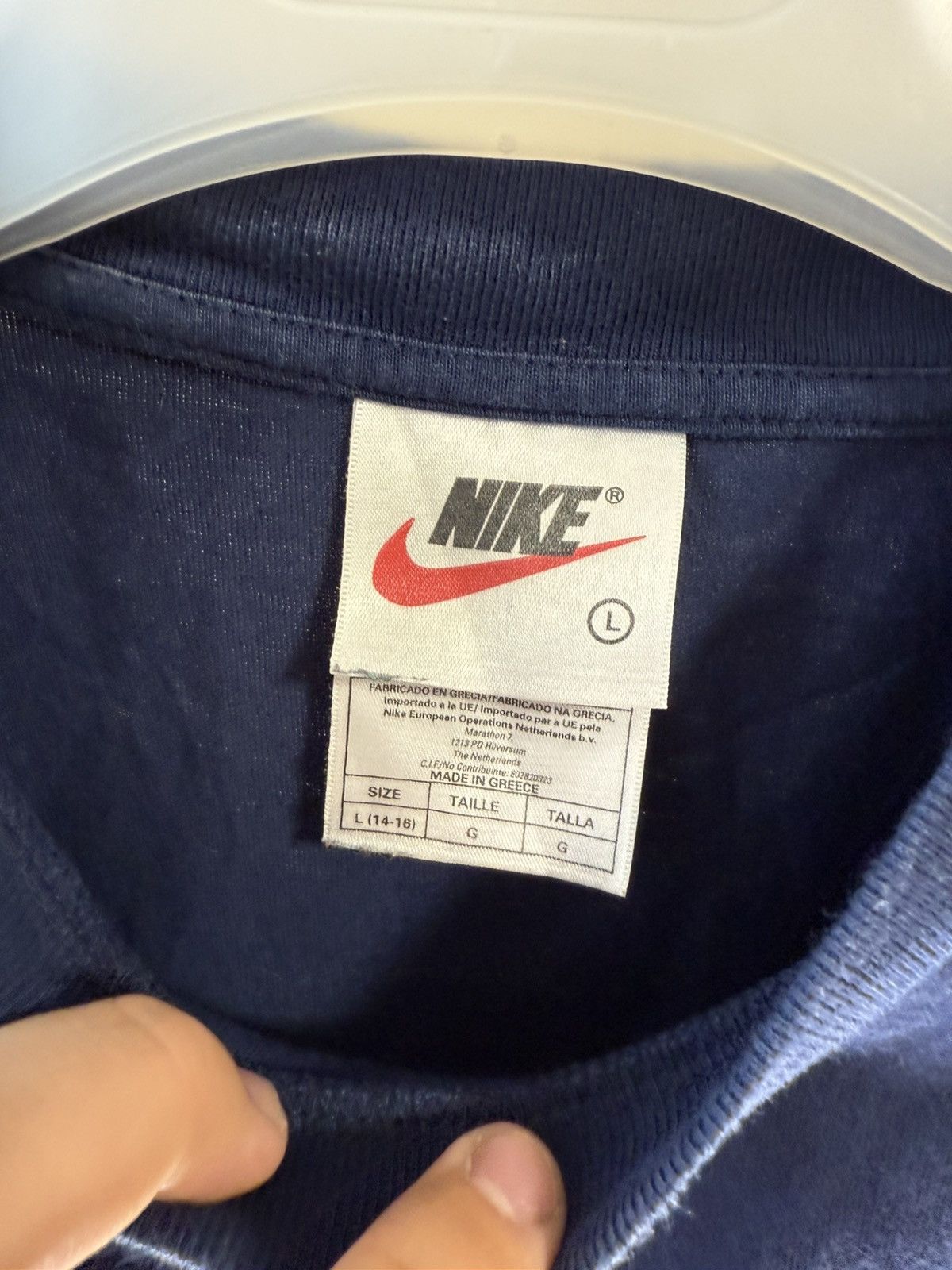 Nike Vintage 90-s Nike PSG T-shirt SIZE XS Size US XS / EU 42 / 0 - 3 Thumbnail