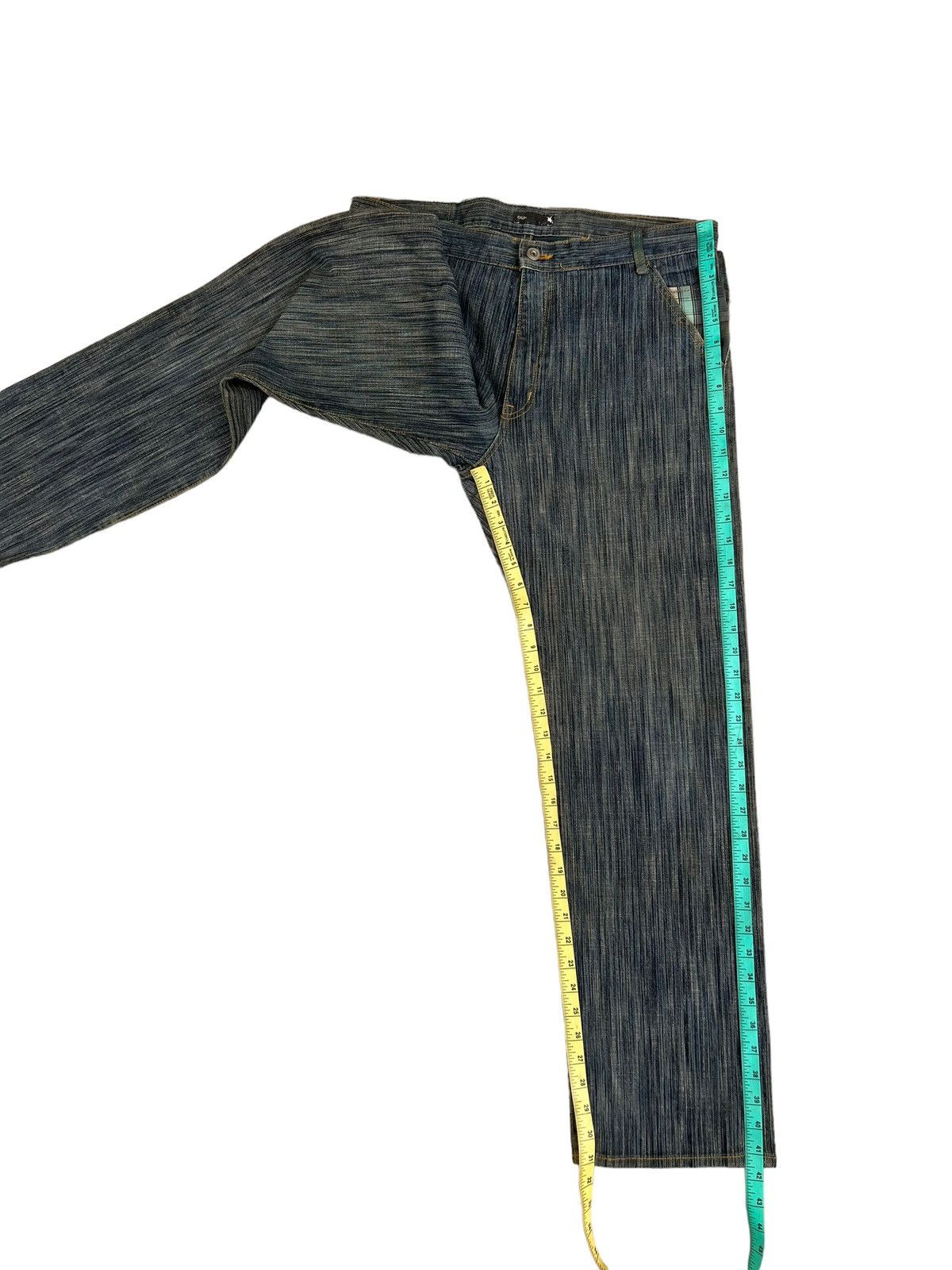 Vintage Vintage 81LDK Streetwear Japan Dirty Mud Denim Jeans Size US 34 / EU 50 - 5 Thumbnail