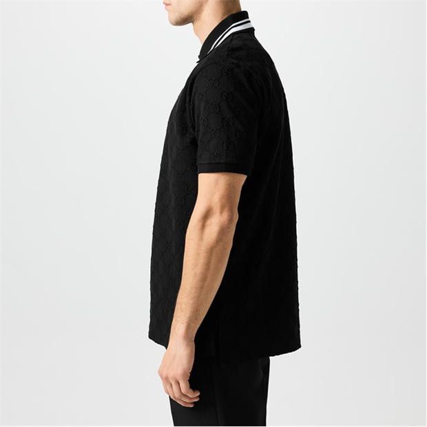 Gucci GUCCI Men'S Gg Cotton Polo Shirt Size US L / EU 52-54 / 3 - 3 Thumbnail