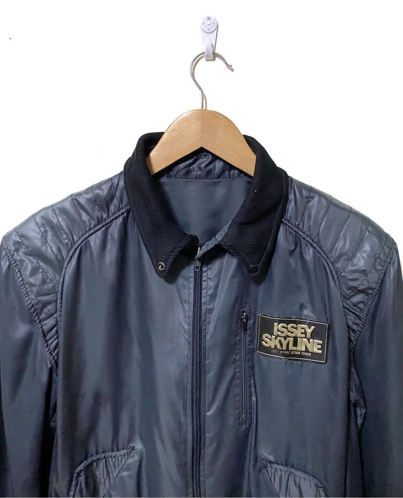 Issey Miyake Vintage 80’s Issey Skyline by Issey Miyake Jacket Size US M / EU 48-50 / 2 - 3 Thumbnail