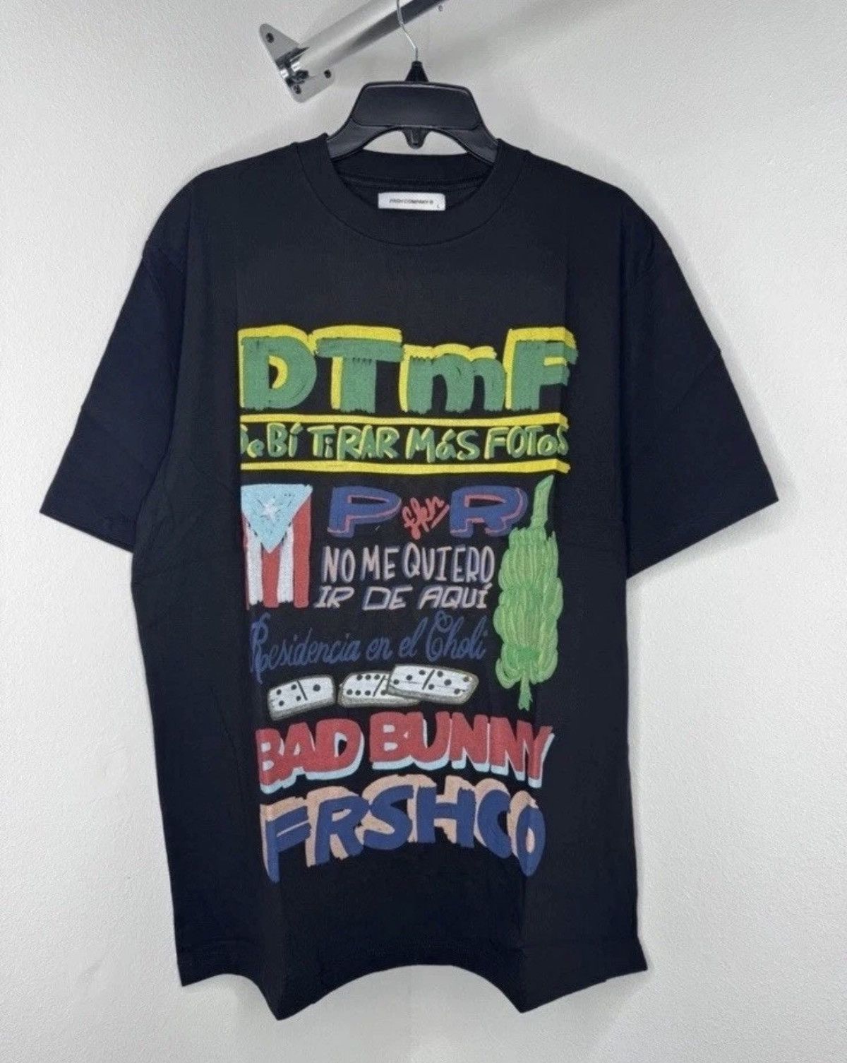 Other Bad Bunny Frsh Co DTMF Tour Merch XXL Black New Residencia Size US XXL / EU 58 / 5 - 3 Thumbnail