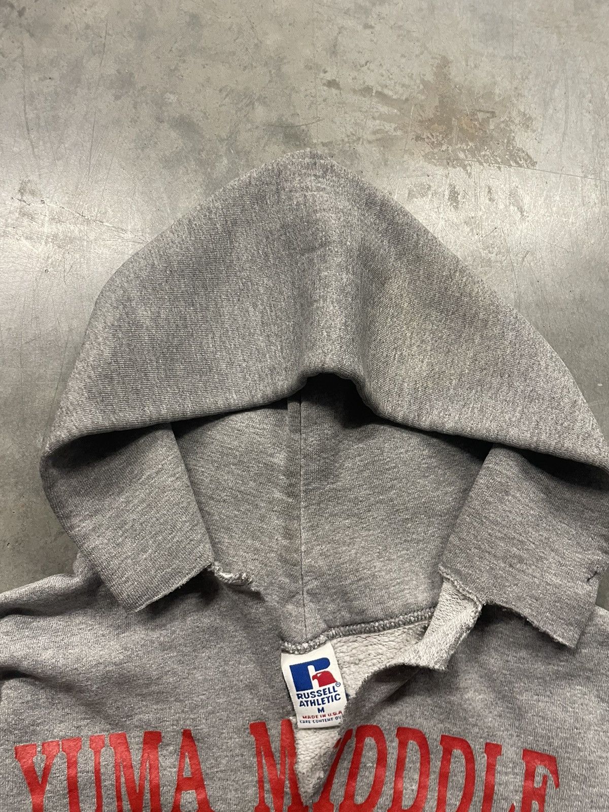 Russell Athletic × Vintage Vintage Made In USA Russell Cut
