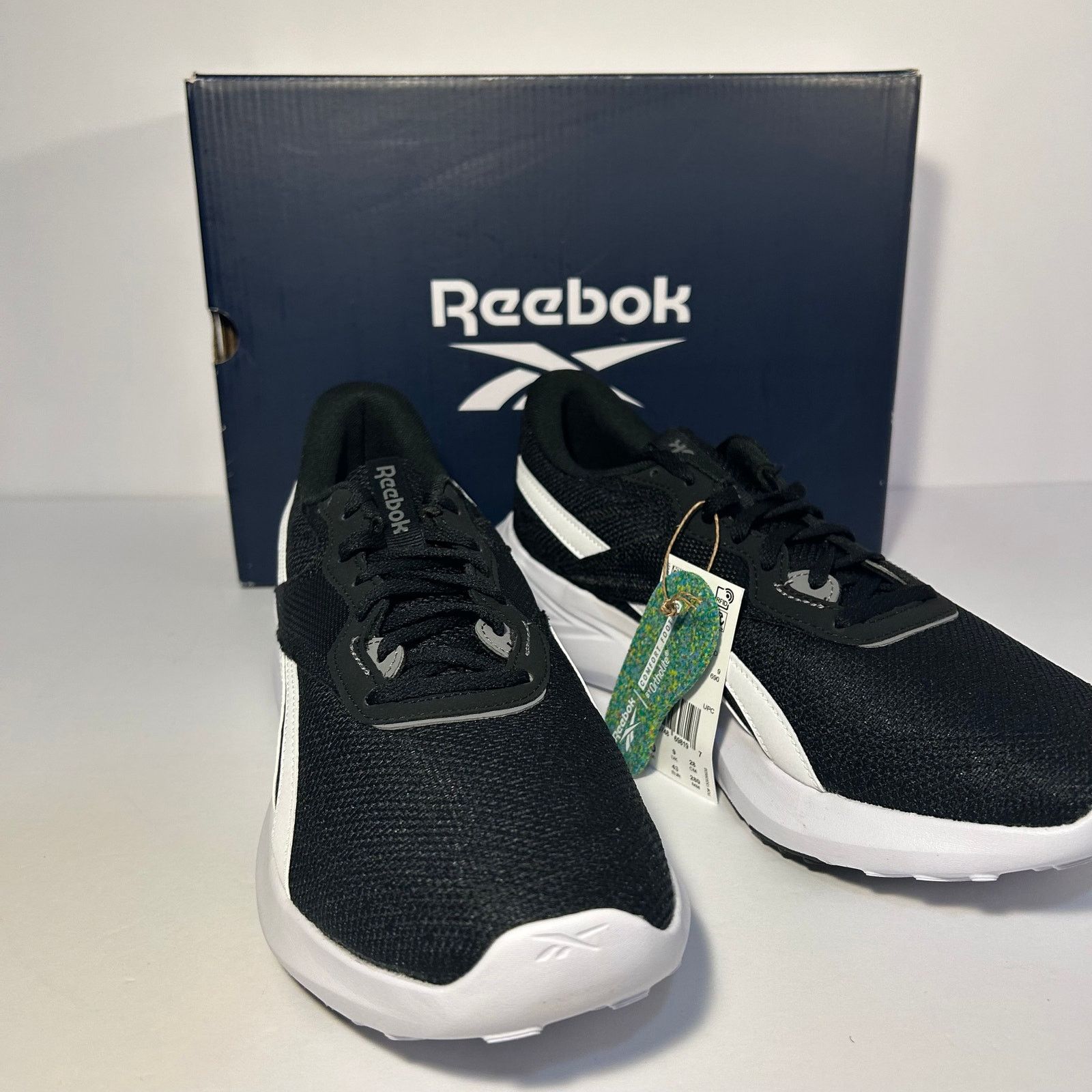 Reebok Mens Reebok Energen Tech Size 10.5 Black/White HP9289 Size US 10.5 / EU 43-44 - 2 Thumbnail