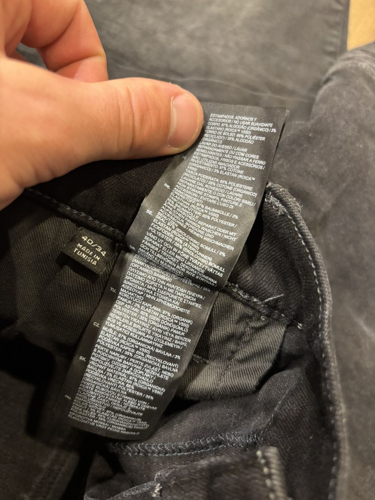 G-Star GStar Raw Rackam Denim Jeans Size US 34 / EU 50 - 8 Thumbnail