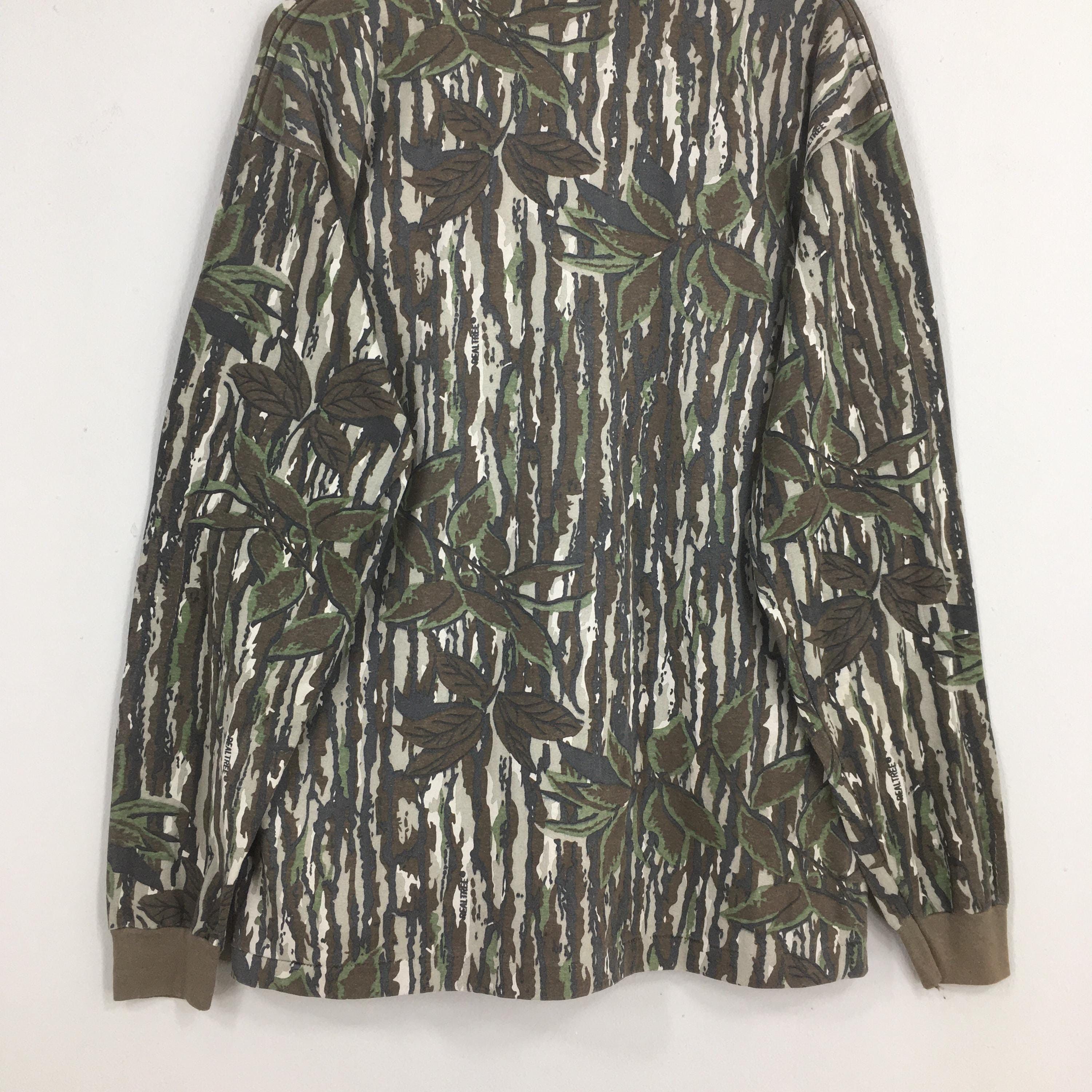 Mossy Oaks × Realtree × Vintage Vintage Bluebills Real Tree Camo Longsleeve T shirt XLarge Size US XL / EU 56 / 4 - 9 Thumbnail