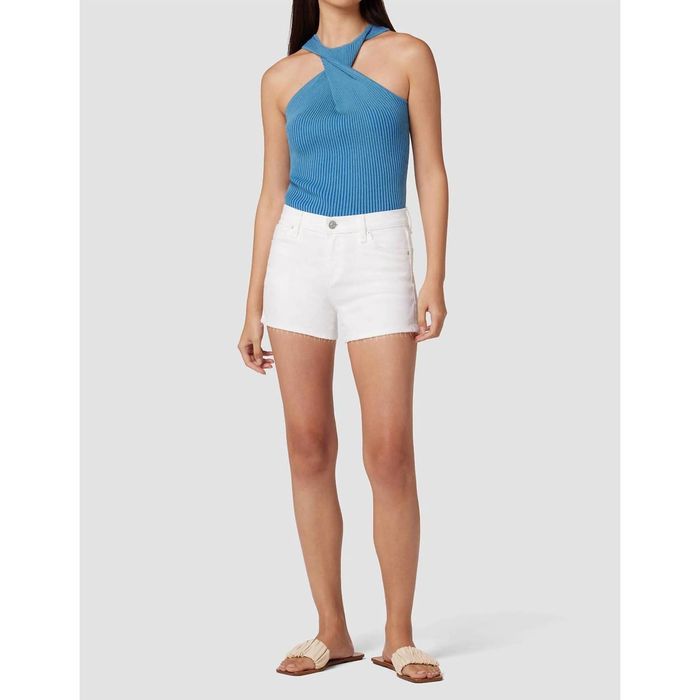 Judy Blue Mid Rise Cut Off Shorts - A Little Bird Boutique
