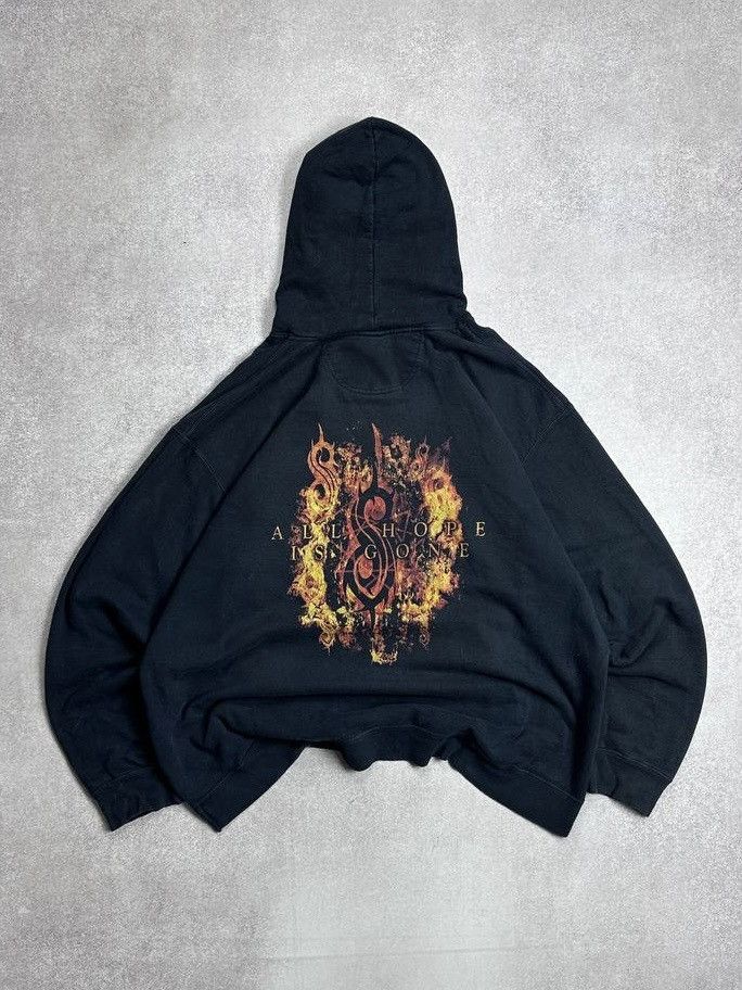 Slipknot Vintage Slipknot All Hope Is Gone Boxy Hoodie Y2K XXL Size US XXL / EU 58 / 5 - 4 Thumbnail