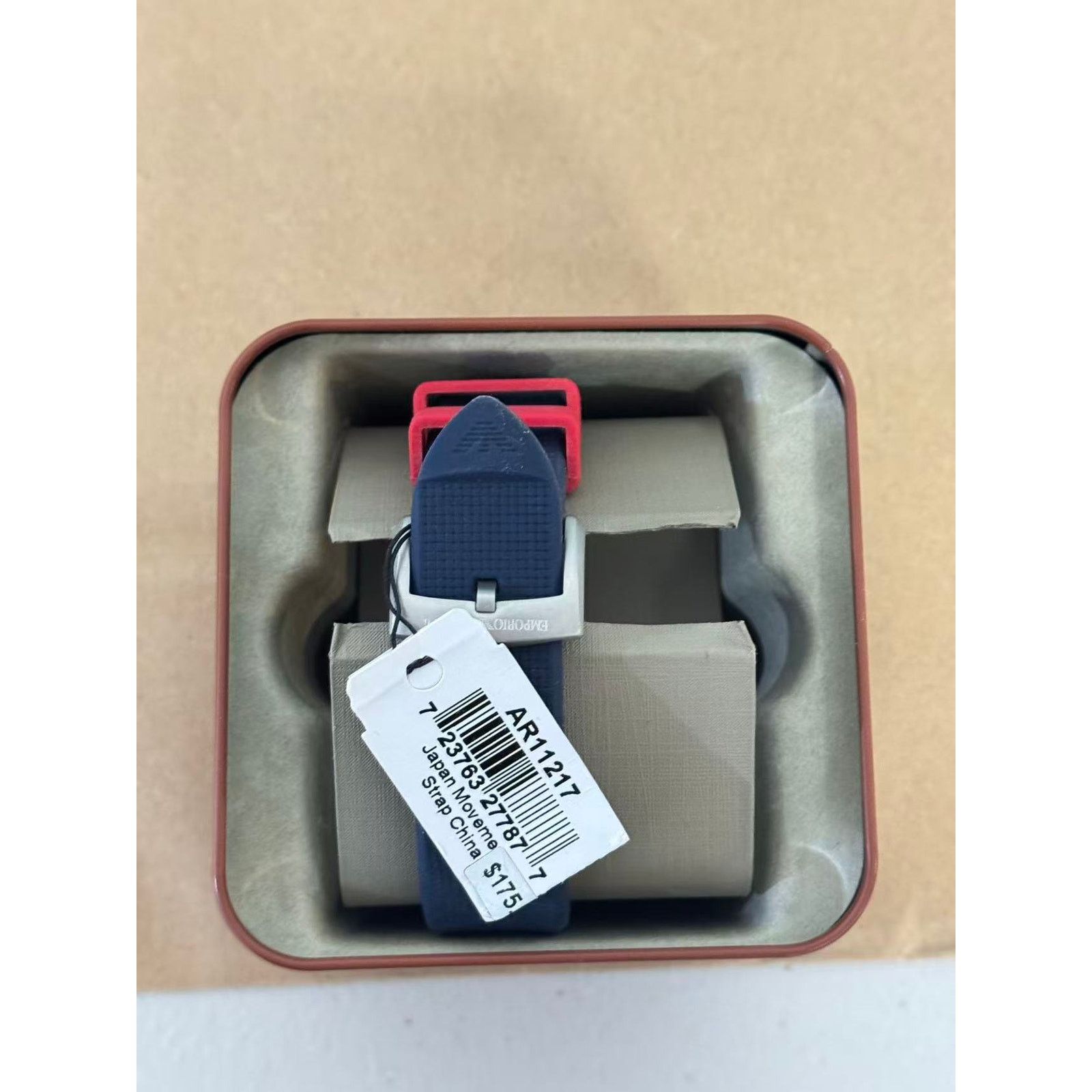 Emporio Armani Emporio Armani Sigma AR11217 Men's Watch With Blue Dial Blue Size 44 - 2 Thumbnail