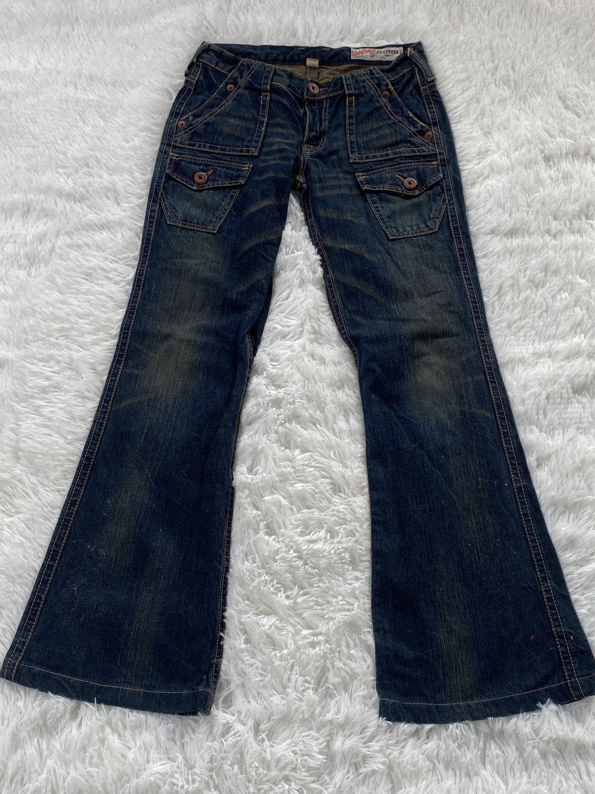 Vintage 🔥BINDING NOW🔥Vintage Jeans Brappers Bushpant bootcut denim Size 28" / US 6 / IT 42 - 1 Thumbnail