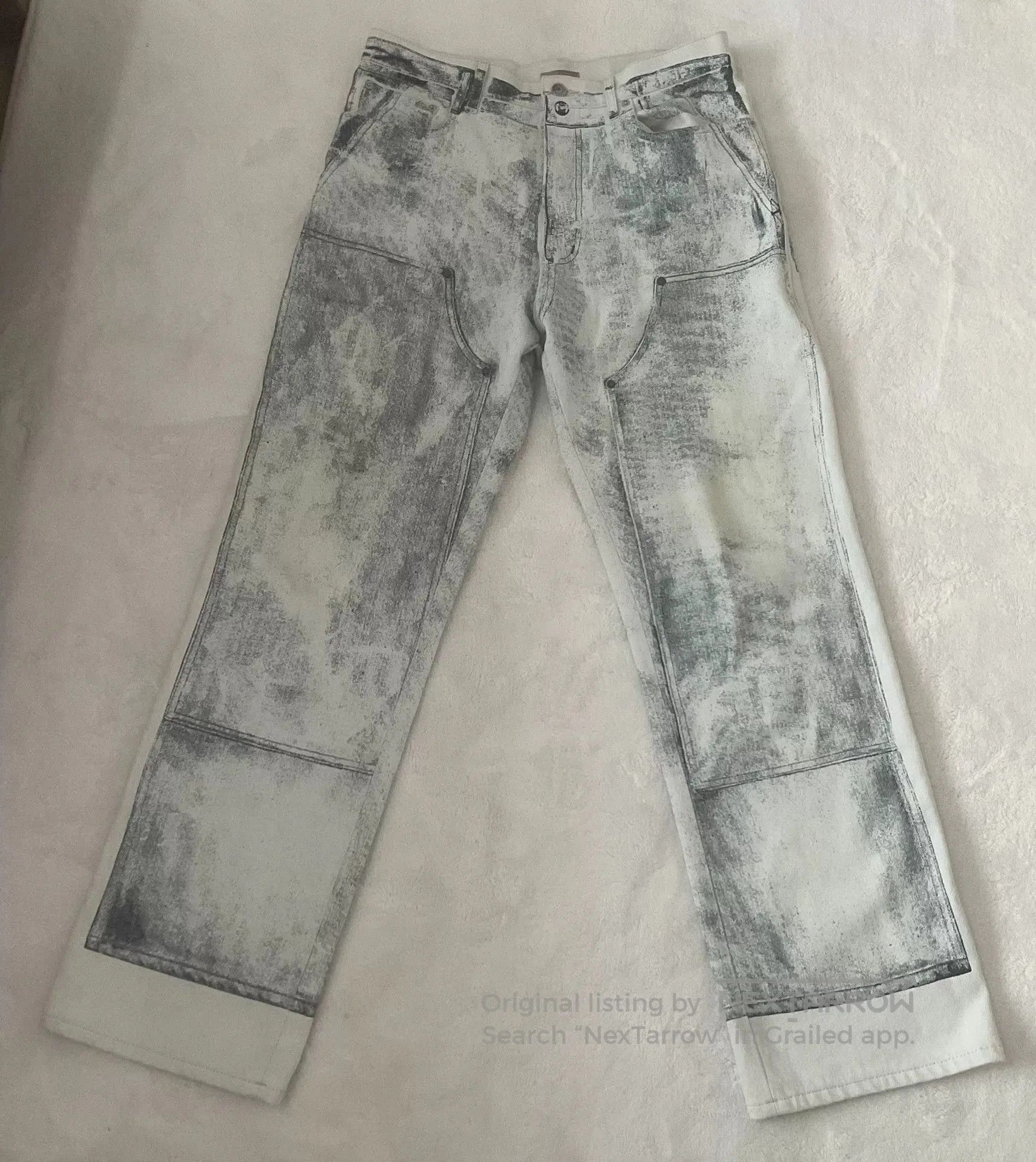 Dior dior workwear style five-pocket flared jeans. Size US 31 - 6 Thumbnail
