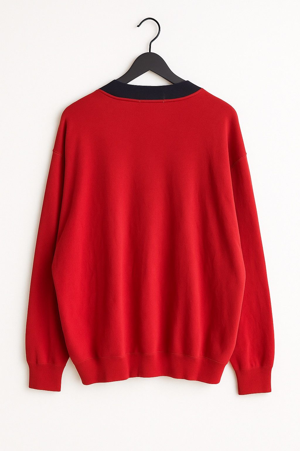 Polo Ralph Lauren Vintage Polo by Ralph Lauren Red Cotton Cardigan 1990s Polo Size US L / EU 52-54 / 3 - 2 Thumbnail