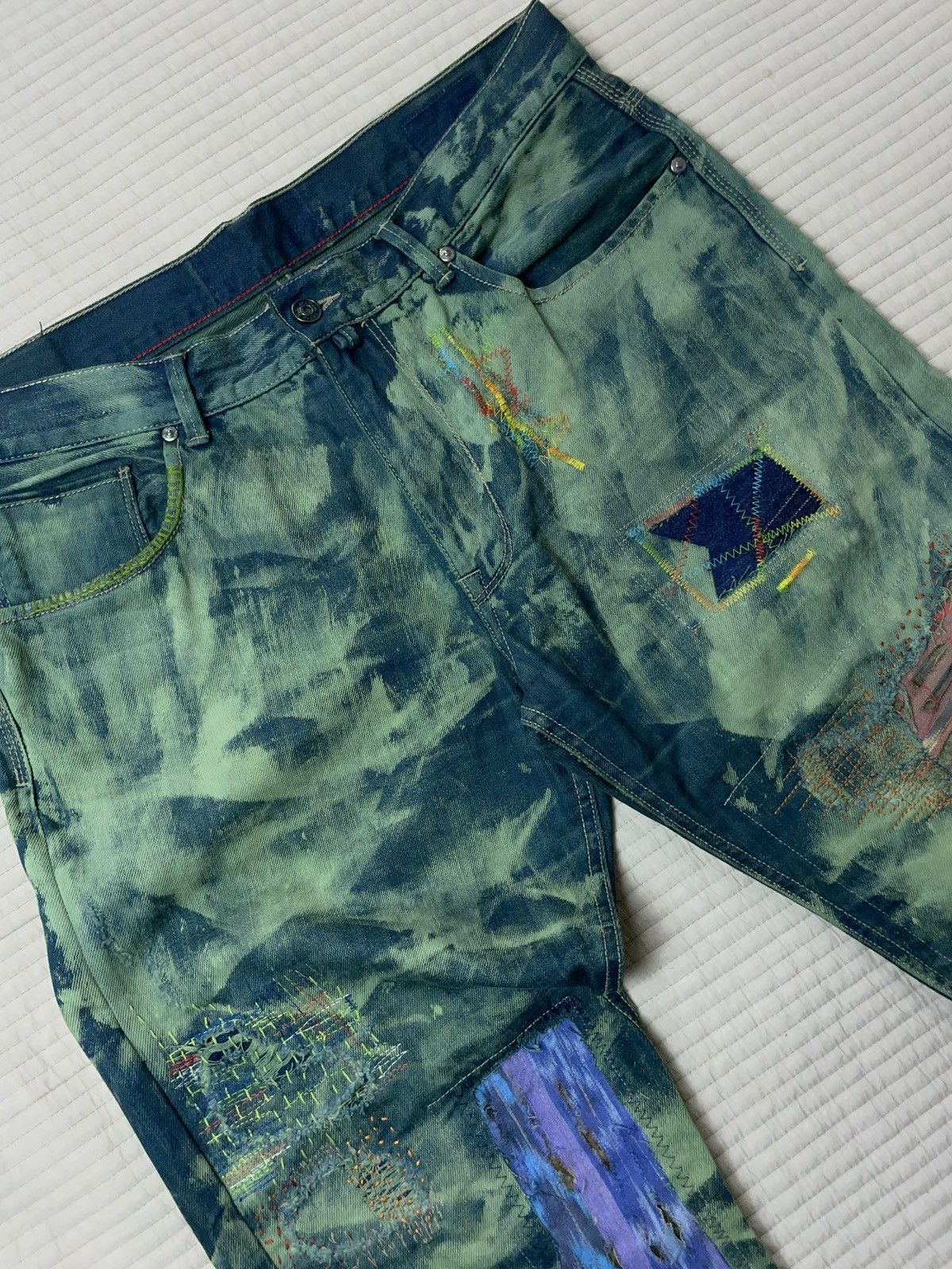 Other Upcycled reworked denim Size US 36 / EU 52 - 3 Thumbnail