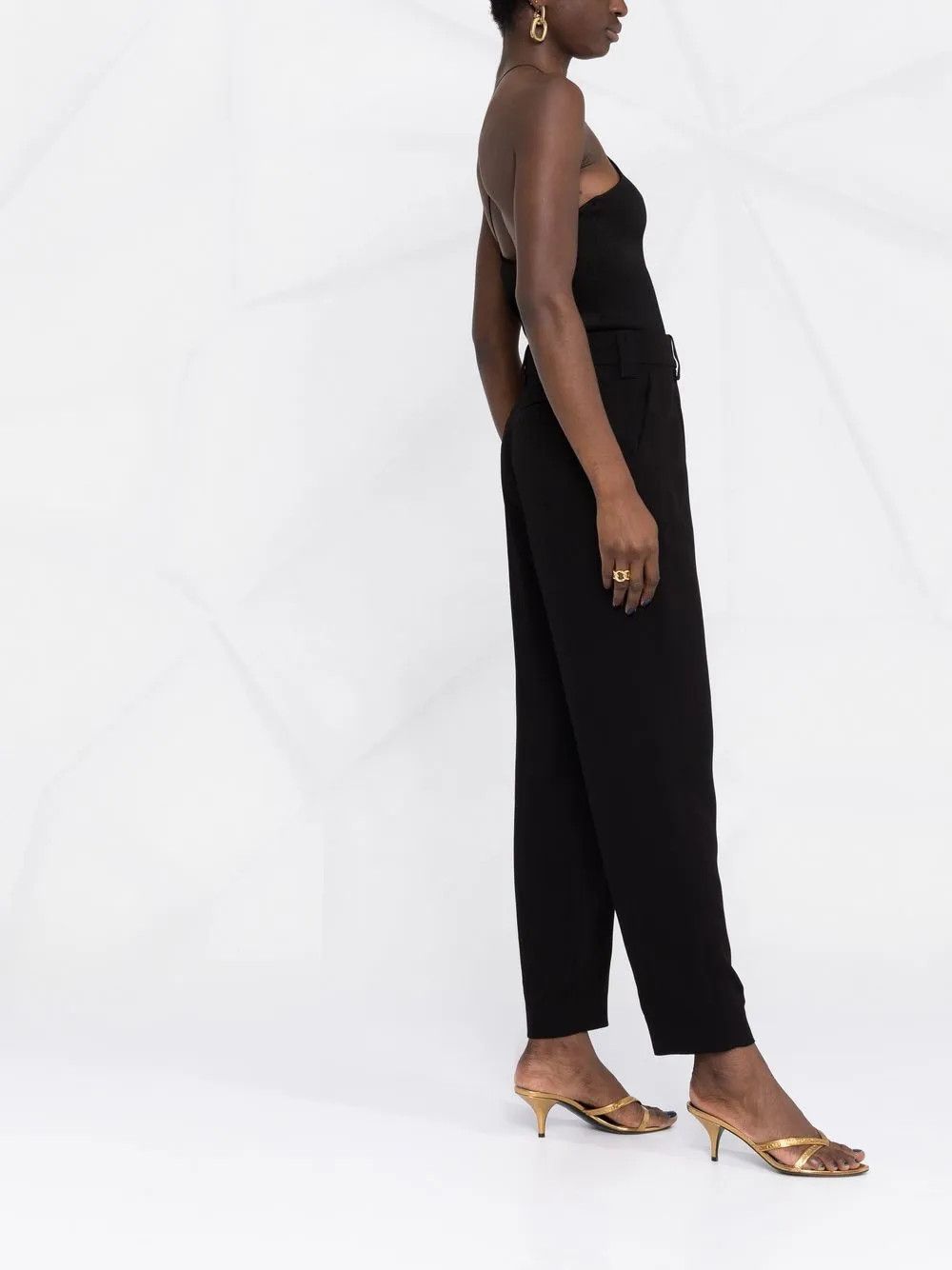 Balmain o1y0625 Casual Pant in Black Size 30" / US 8 / IT 44 - 3 Thumbnail