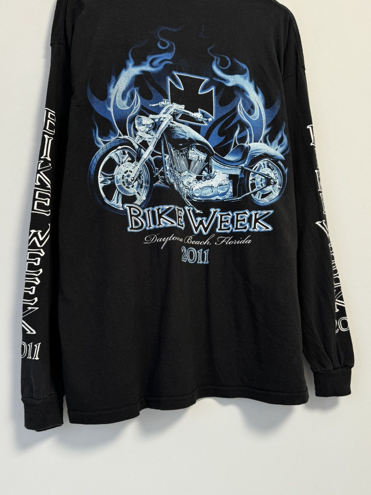 Vintage Bike Week Vintage Long Sleeve Y2K style hype Size US XL / EU 56 / 4 - 11 Thumbnail